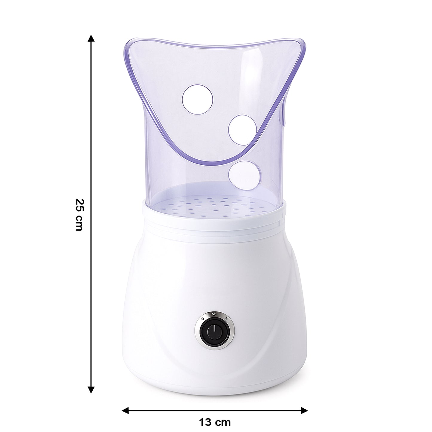 130W Ionic Facial Steamer & Steam Inhaler for Skin Care and Cold Relief - 1 Pc - Happy Price - Image 4