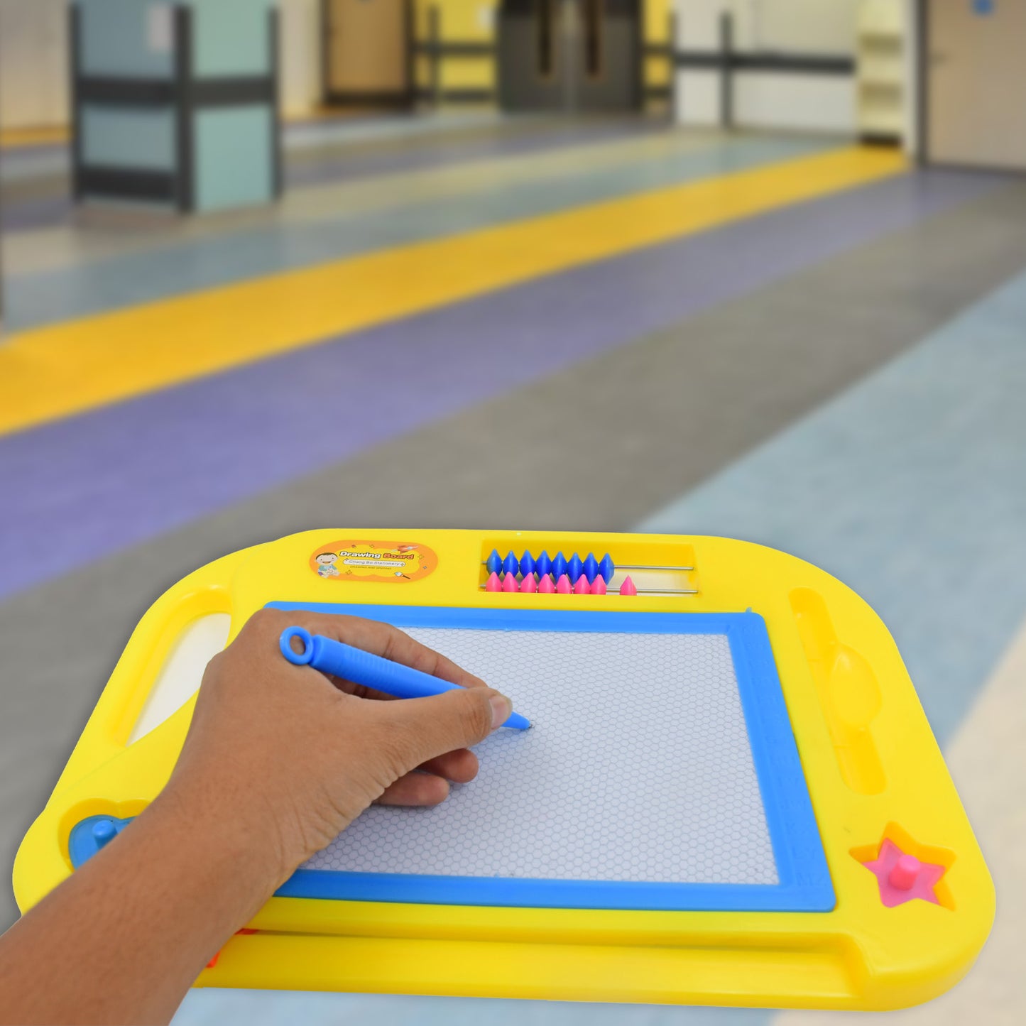 Magic Sketch Slate Board For Kids (1 Pc 31 22 Cm) - Happy Price - Image 5