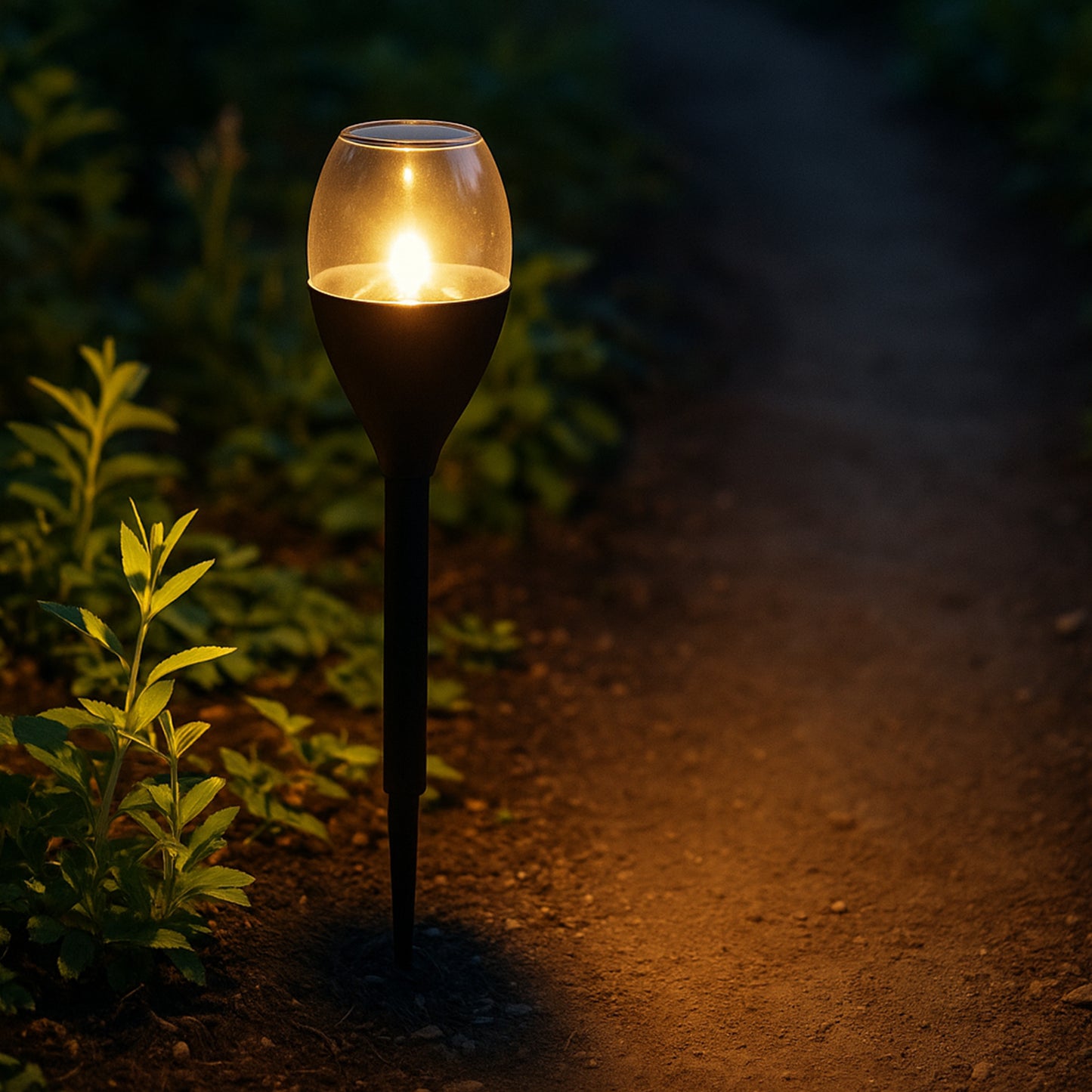 Solar-powered Outdoor Pathway Garden Light (1 Pc) - Happy Price - Image 3