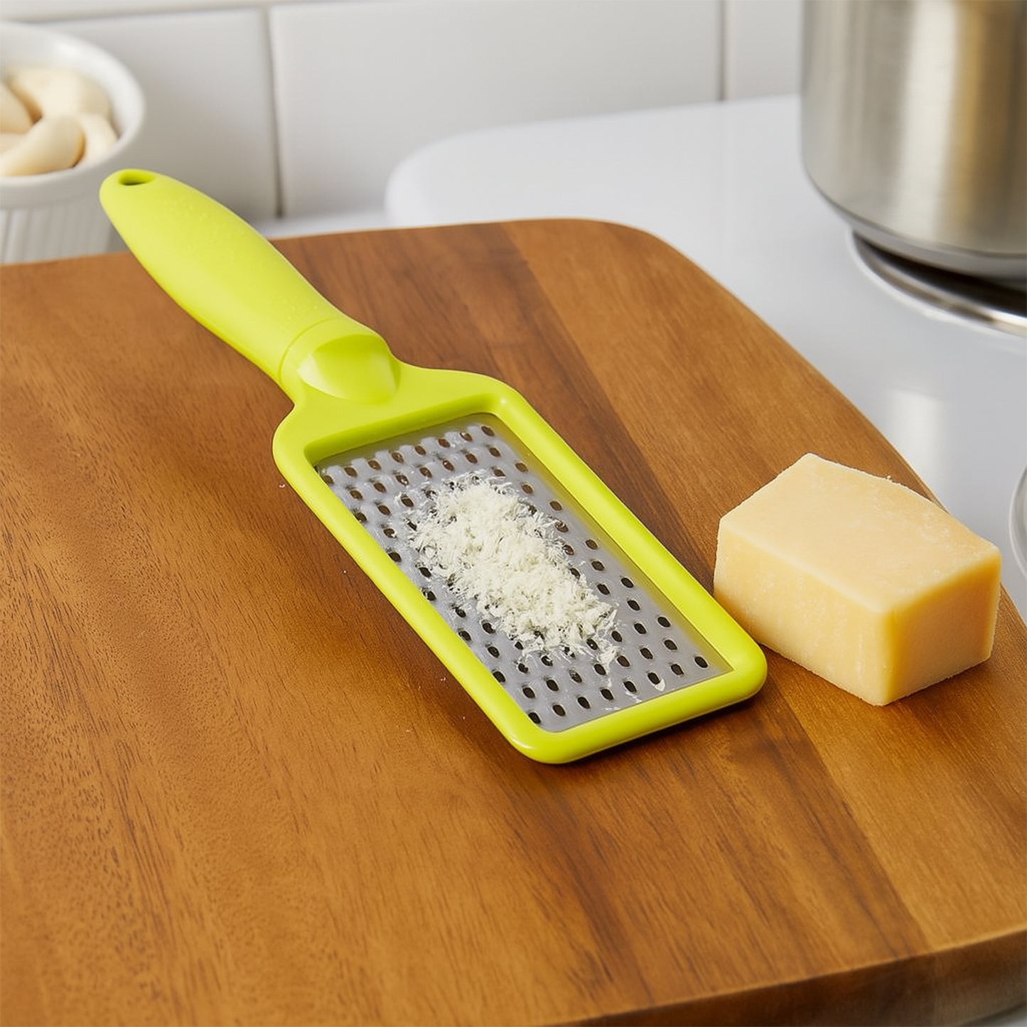 Stainless Steel Multi-Purpose Kitchen Grater for Fruits, Vegetables, and Cheese - 1 Piece - Happy Price - Image 5