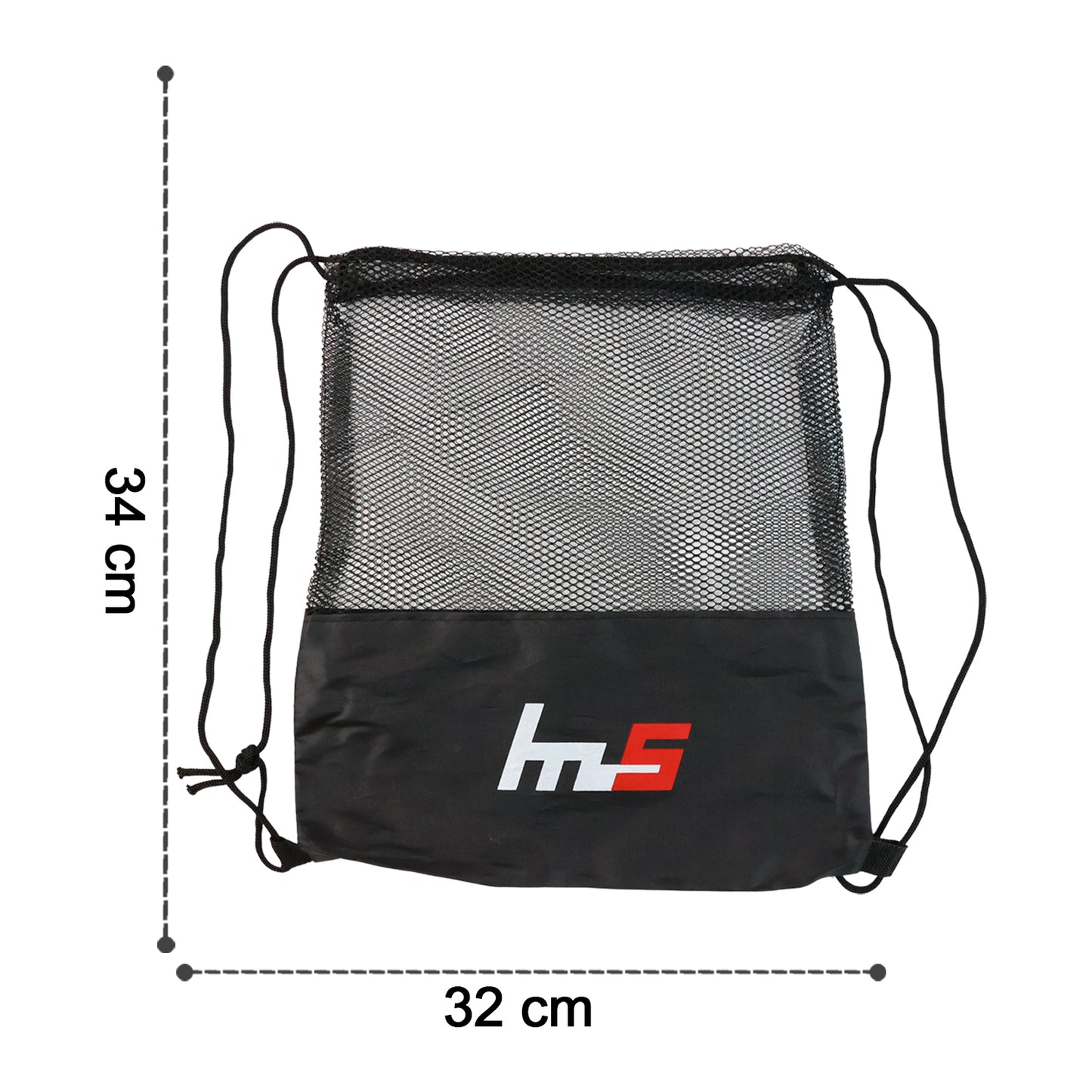 Breathable Mesh Gym Sack with Drawstring Closure - 1 Pc - Happy Price - Image 5