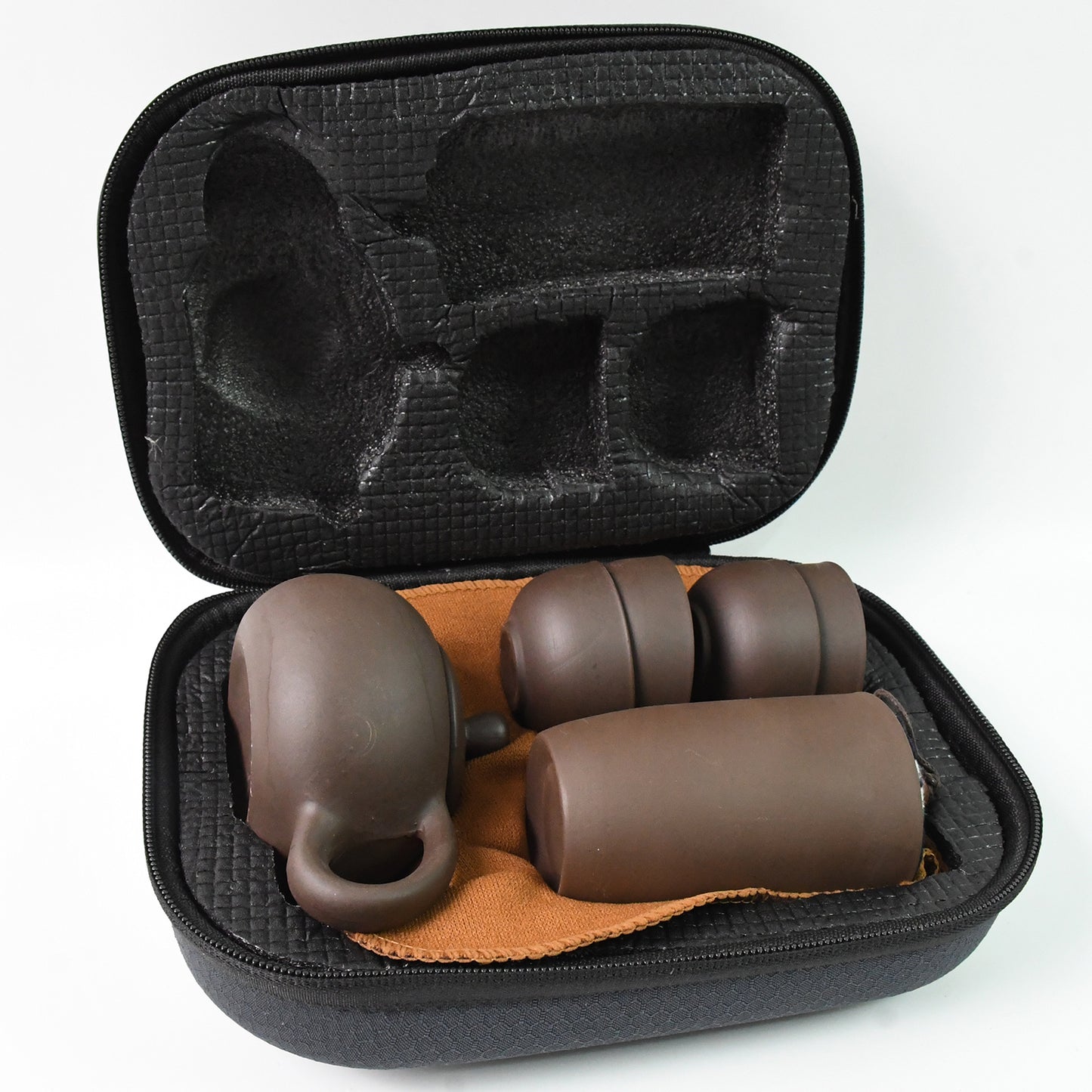Portable Kung Fu Tea Set With A Portable Travel Bag (Set Of 6pcs) - Happy Price - Image 5