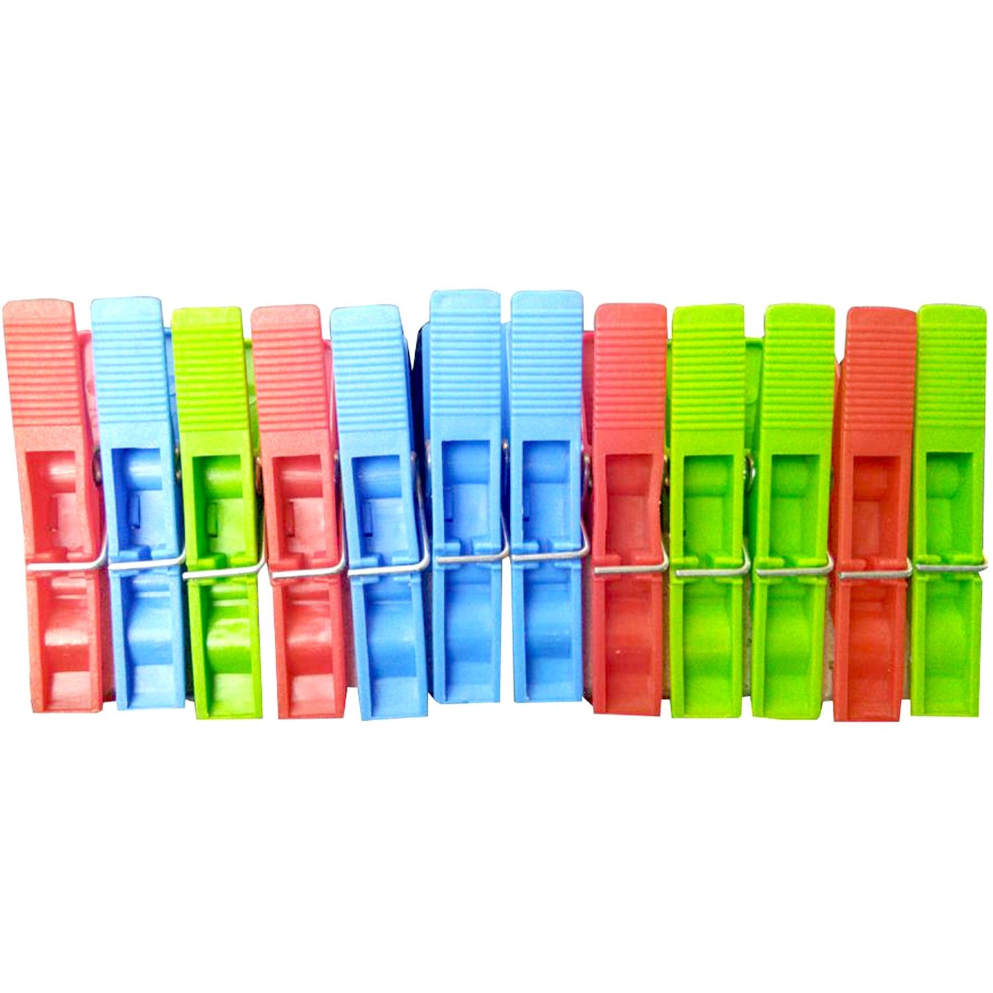 Multipurpose 12 Pcs Cloth Clips (Multicolour) - Happy Price - Image 3