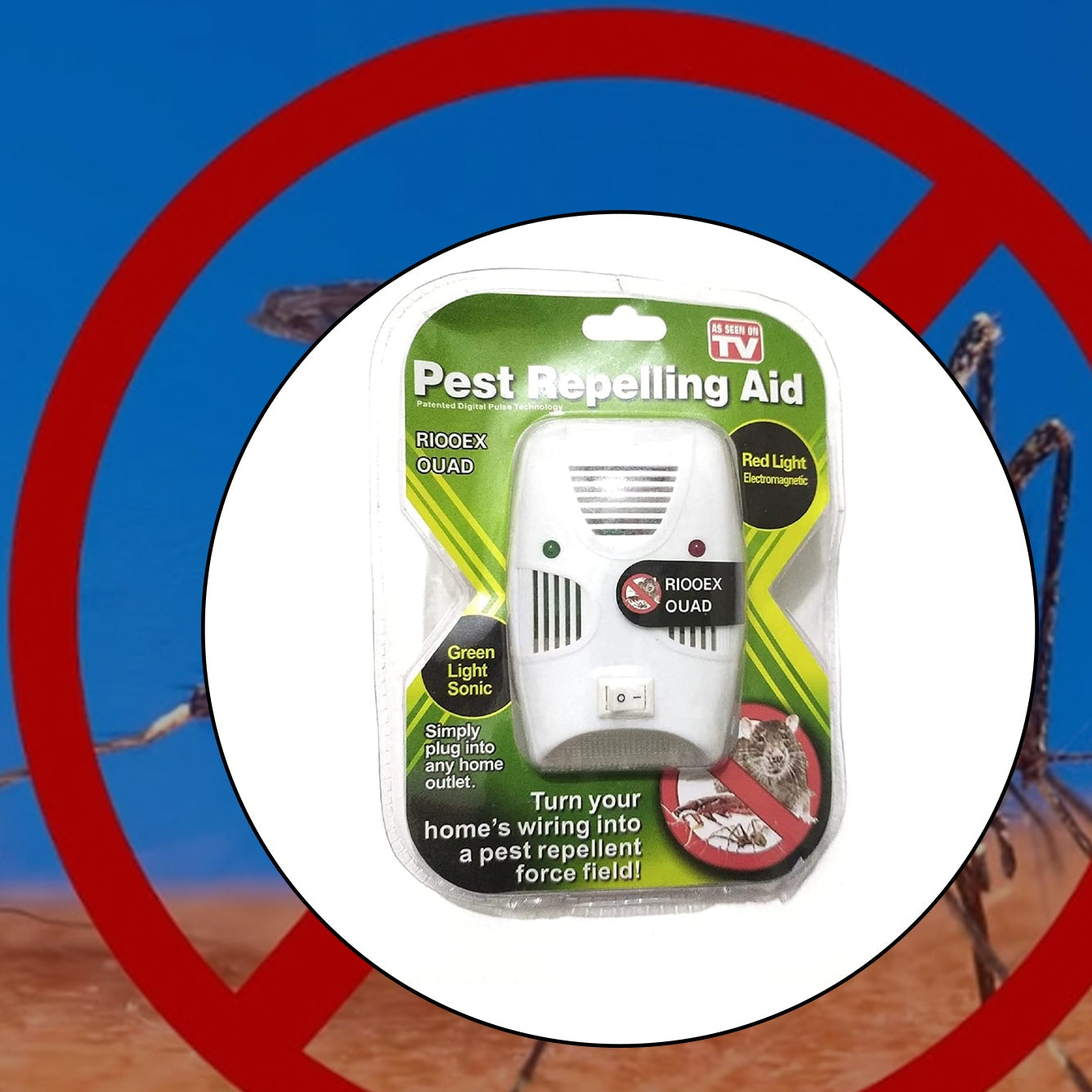 1246 Mosquito Repeller Rat Pest Repellent For Rats Cockroach Mosquito Home Pest