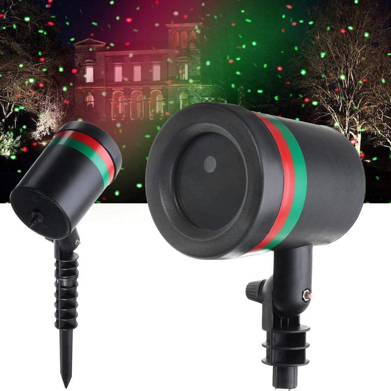 Star Fairy Motion Laser Lights Projector For Garden Lawn Landscape Outdoor Indoor Home Office Diwali Christmas Navratri Decorative Light Party (No Remote Button Multicolour) - Happy Price - Image 5