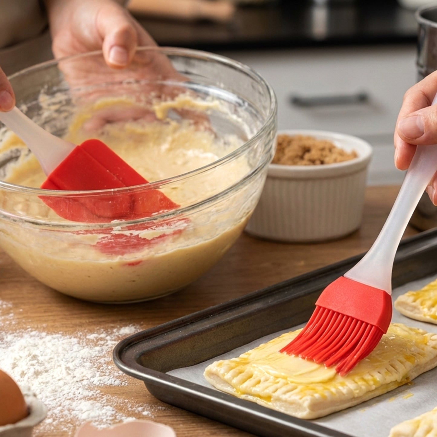 3-in-1 Kitchen Gadget Set: Garlic Press, Tongs & Spatula - Happy Price - Image 6