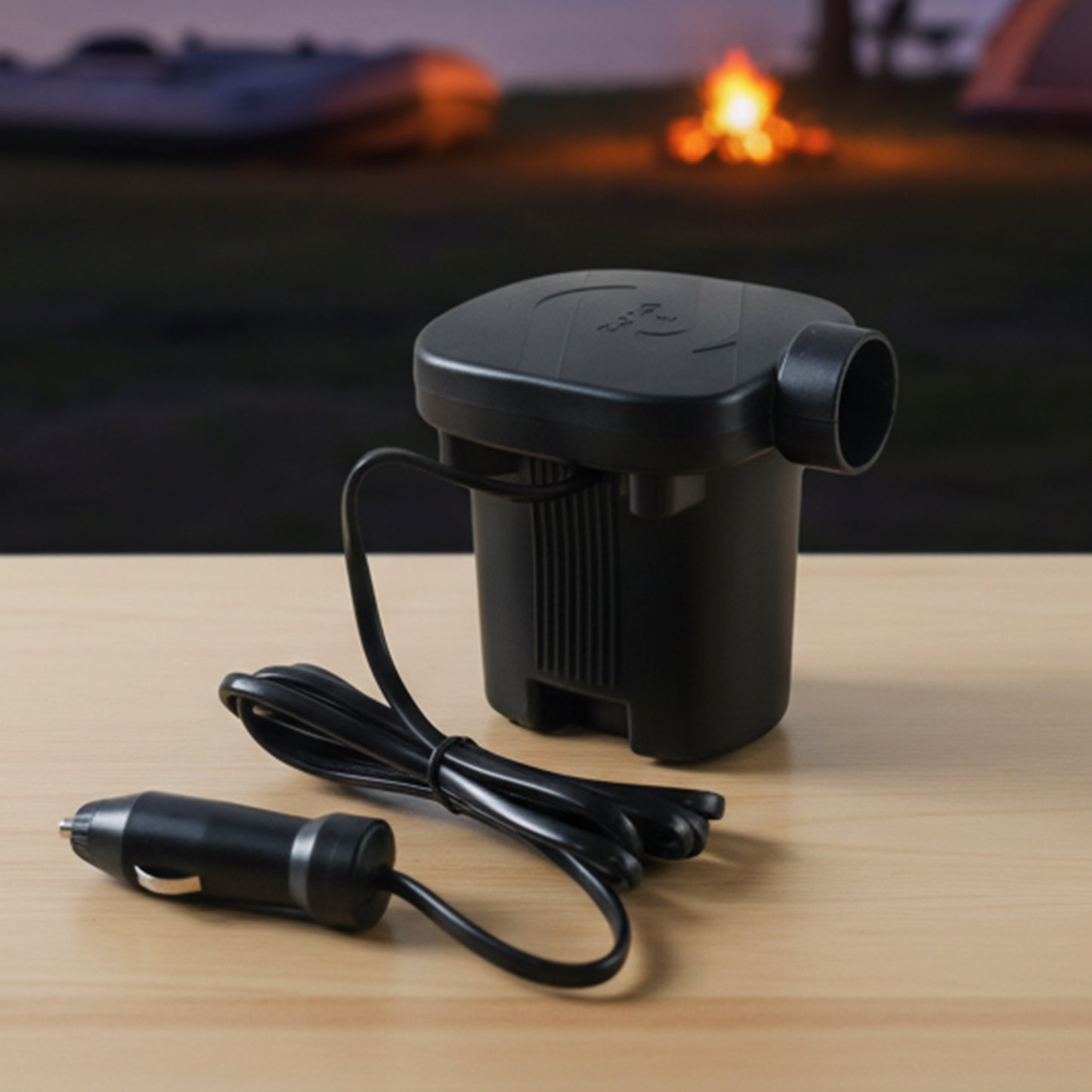 Portable Electric Air Pump with Car Adapter - 1 Set - Great Price - Image 6