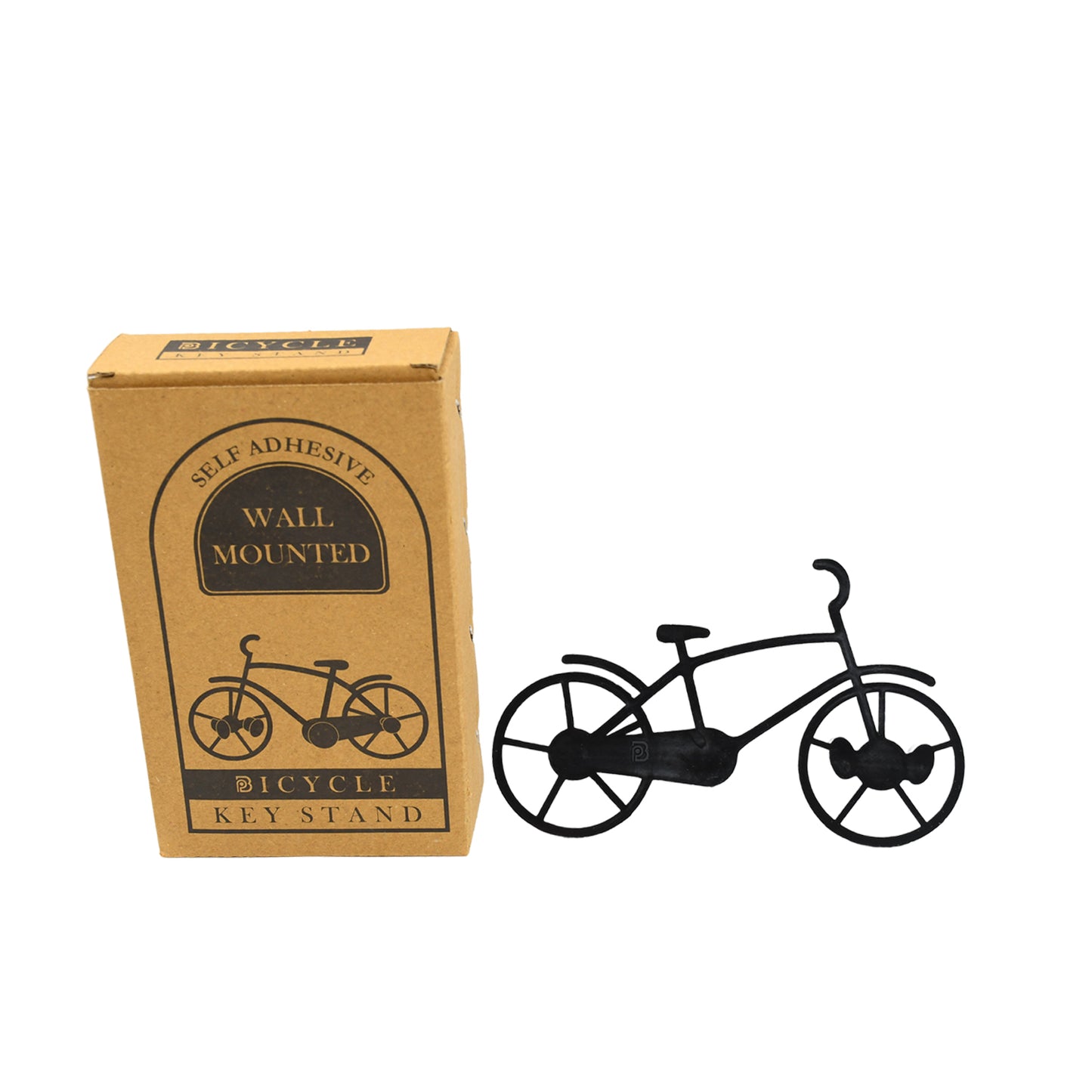 Bicycle Shape Key Chain Holder And Wall Mount Bike Hook Key Holders Plastic Key Holder For Home Office (Pack Of 4) - Happy Price - Image 4