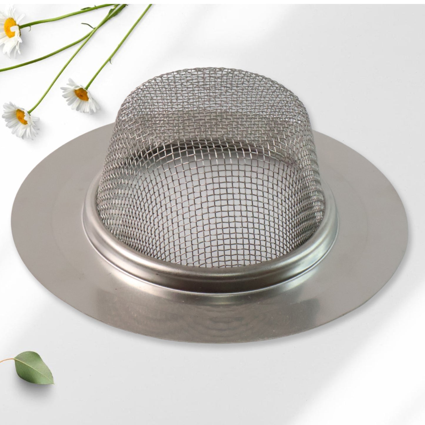 Stainless Steel Dome Mesh Drain Strainer - 1 Pc - Happy Price - Image 3