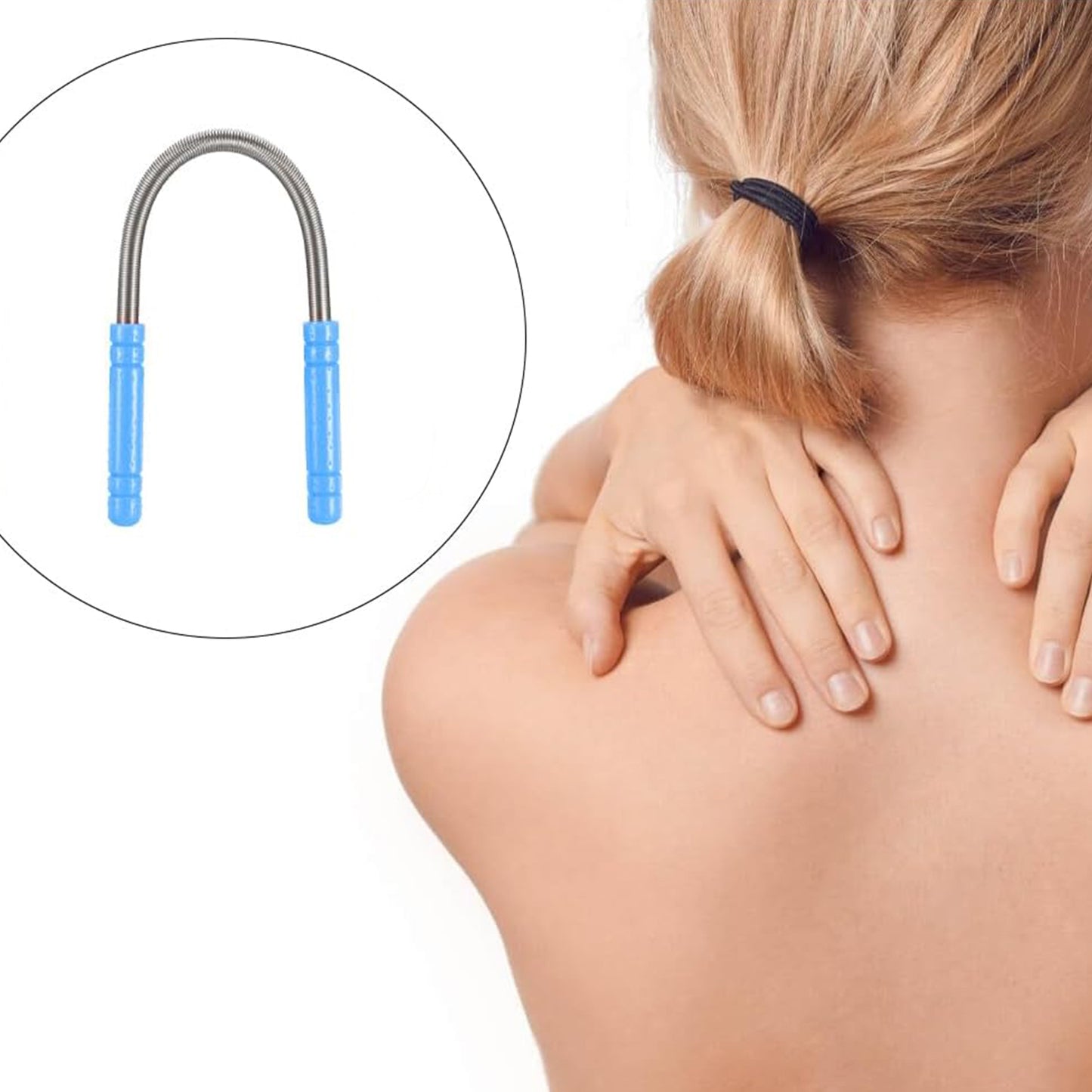 Facial Hair Remover Set Spring Epilator Hair Removal Springs Eyebrow Razors (1 Pc) - Happy Price - Image 5