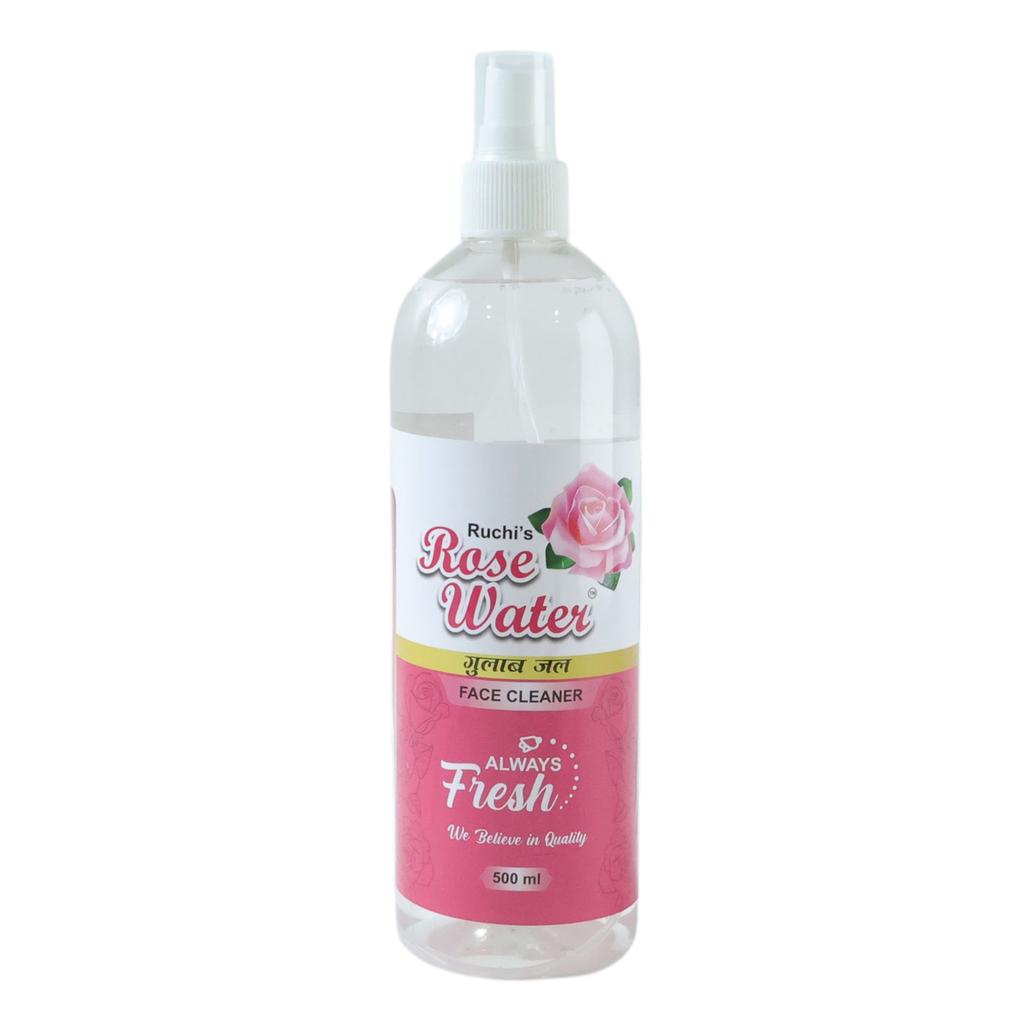 Rose Water Face Mist Spray - 500 ML Refreshing Toner for Skin Hydration - Great Price - Image 4