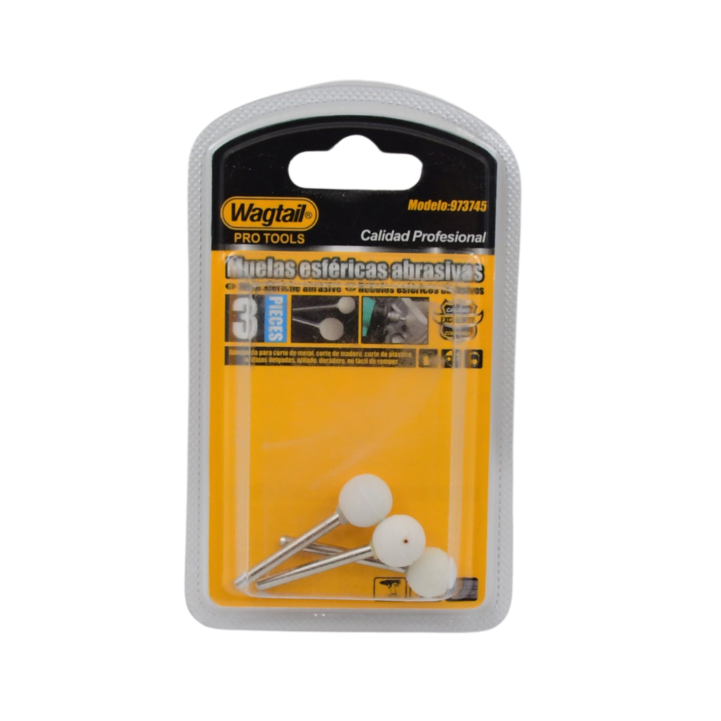 Abrasive Mounted Grinding Stone Spherical Head Wheel Abrasive Tools (3 Pcs) - Happy Price - Image 6