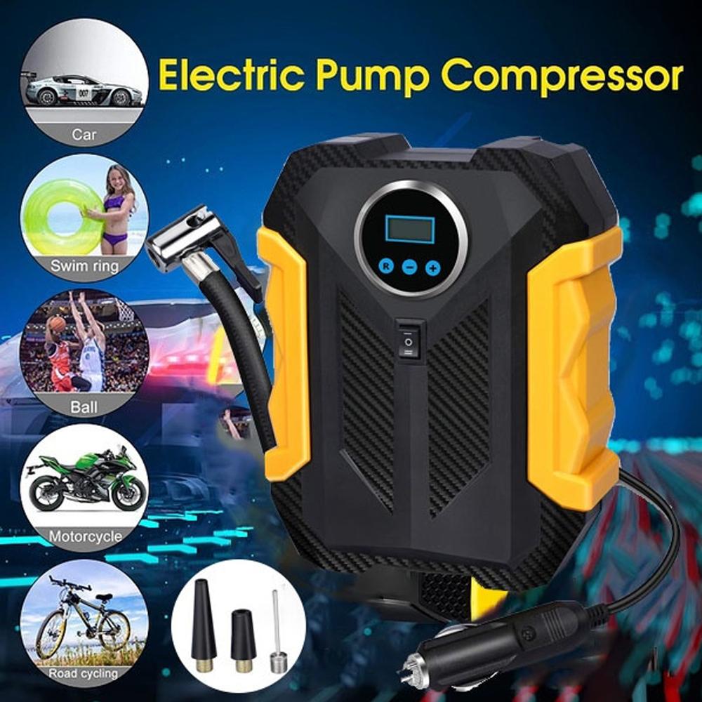 Portable Electric Car Air Compressor Pump For Car And Bike Tyre - Happy Price - Image 2