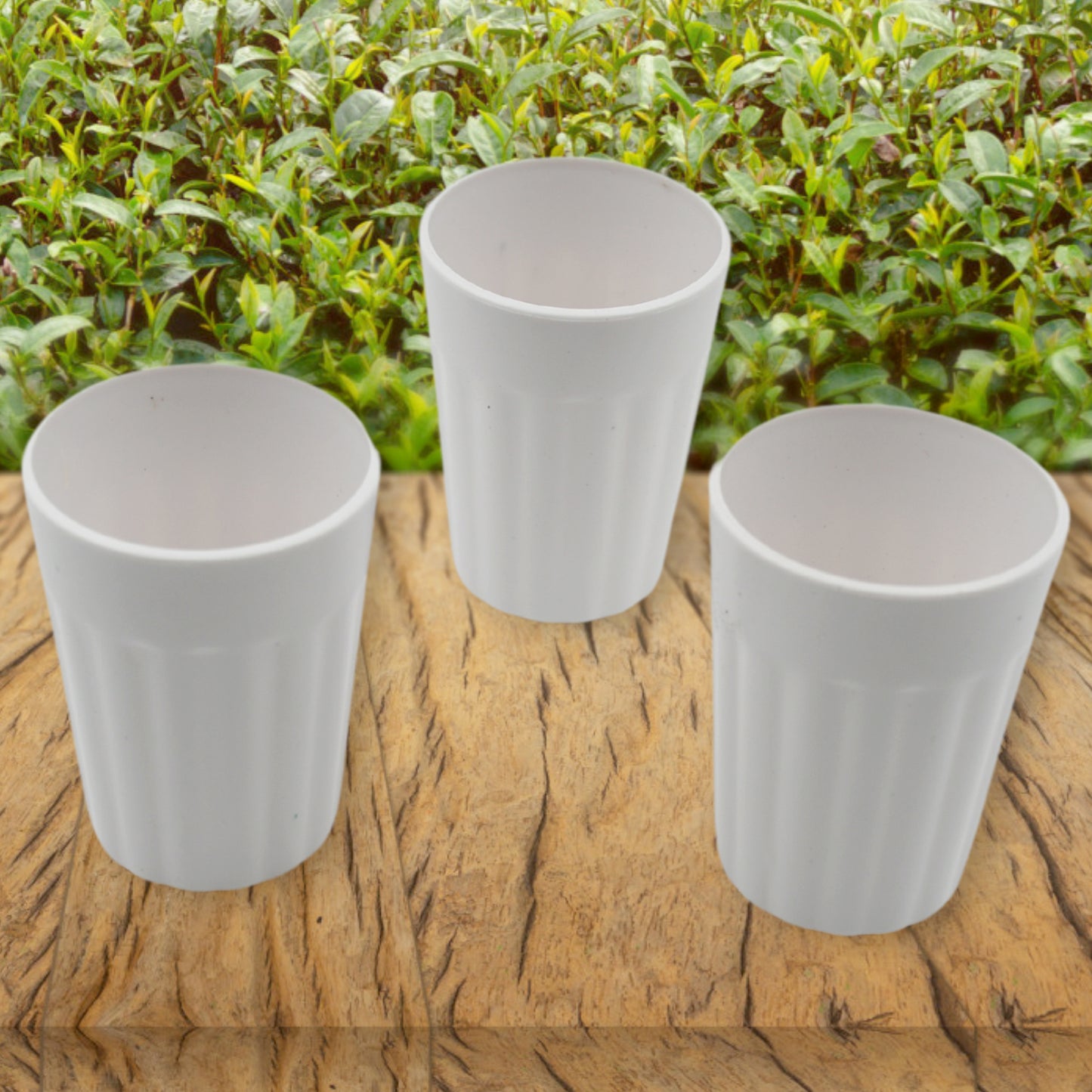 Small Plastic Coffee Tea Cups Reusable Plastic Cup Mug Lightweight Microwavable Dishwasher Safe Unbreakable Camping Coffee Mugs For Tea Milk Water Juice Tea (3 Pcs Set) - Happy Price - Image 5