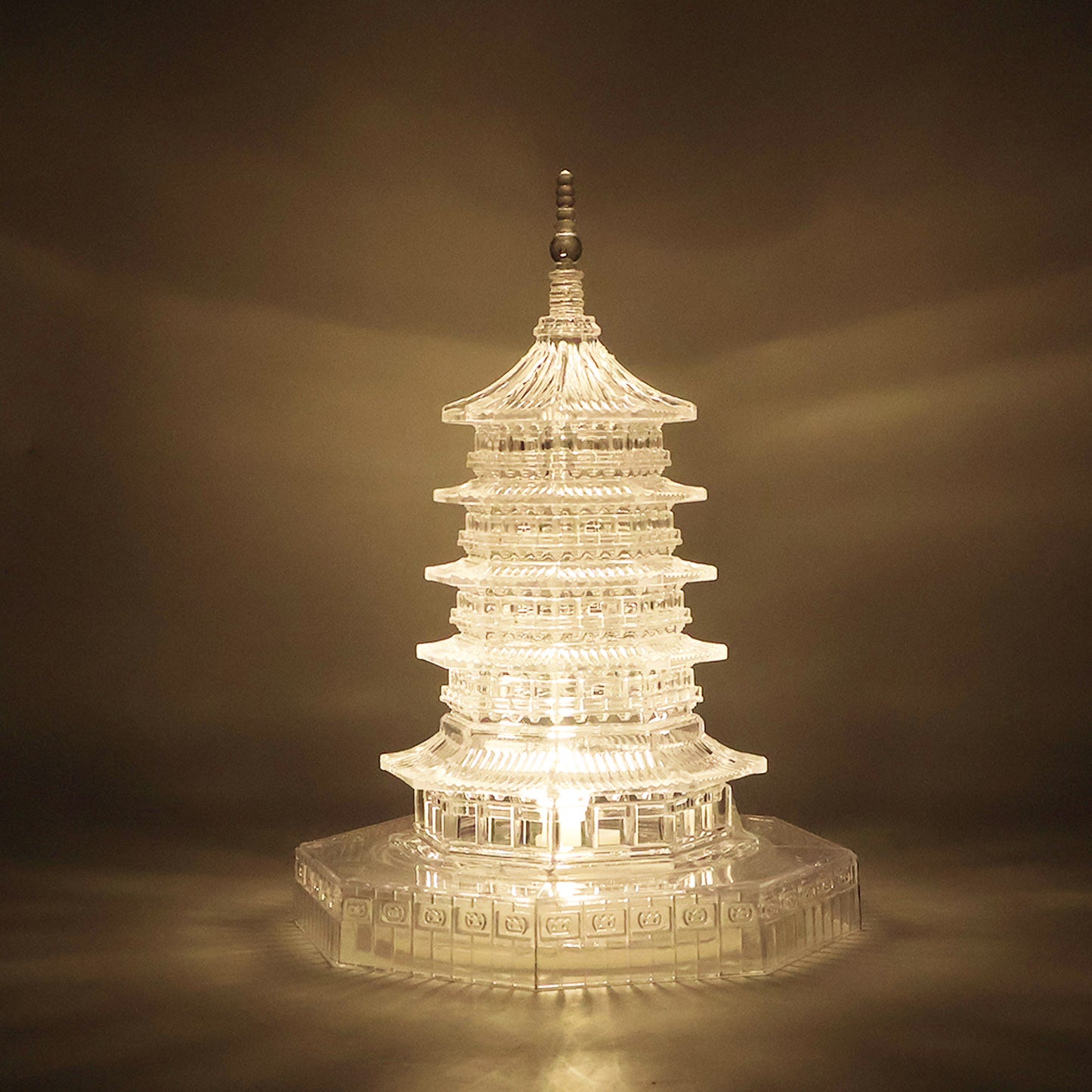 Crystal Pagoda LED Light (1 Pc) - Battery Operated Decorative Lamp for Home & Festivals - Happy Price - Image 6
