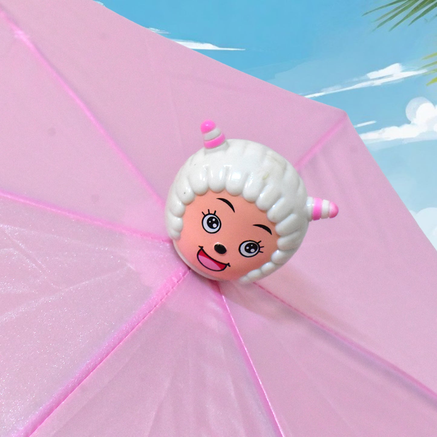 Cartoon Shape Umbrella Summer Sun Protection (1 Pc Mix Design Color) - Happy Price - Image 4