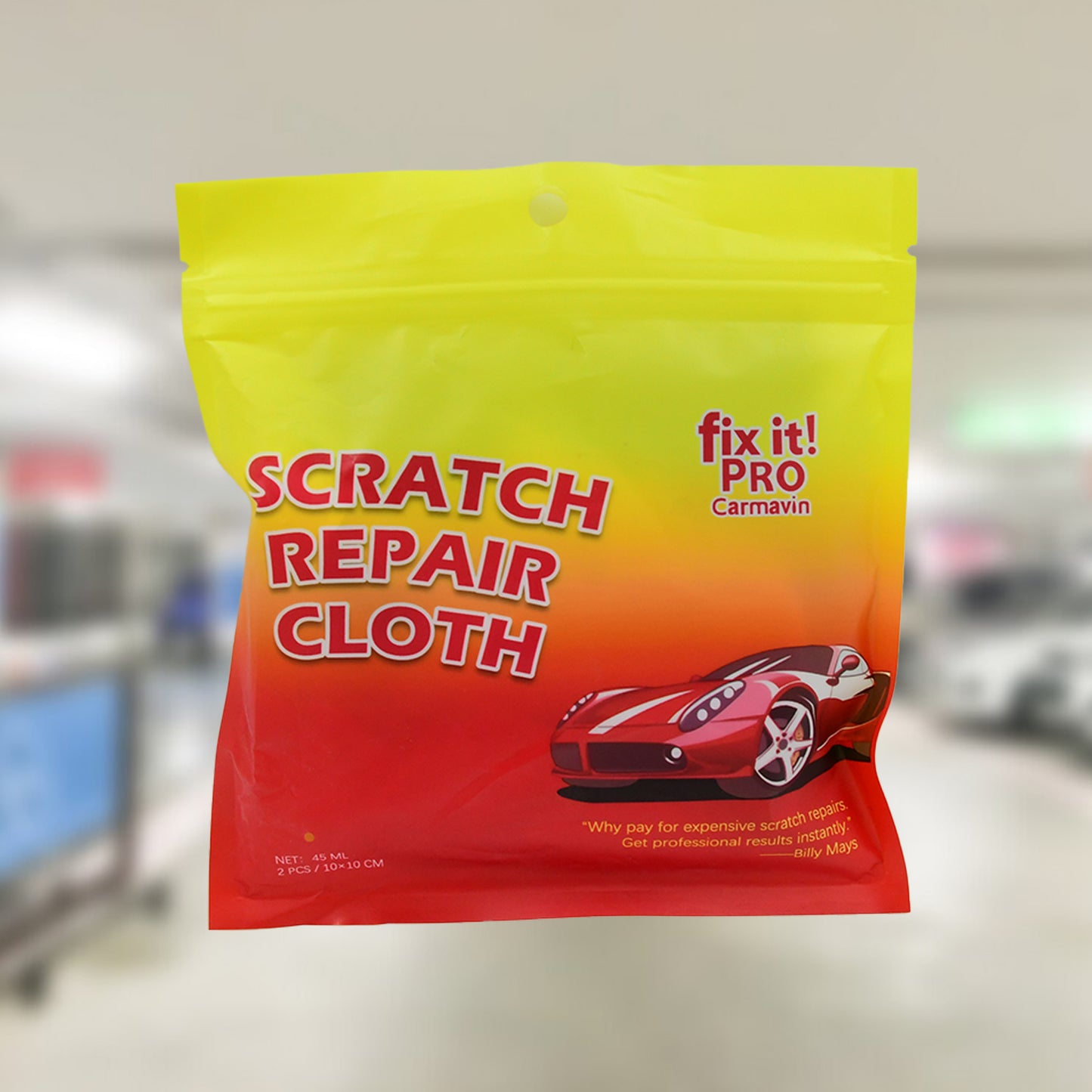 Nano Magic Car Scratch Remover Cloth Multipurpose Scratch Repair Cloth Cloth For Car Paint Scratch Repair Easy To Repair Slight Scratches On The Surface Polishing Repeatable Use For All Kinds Of Car (45 Ml Repair Solution 2 Gloves 2 Nano Cloth) - Happy Price - Image 4