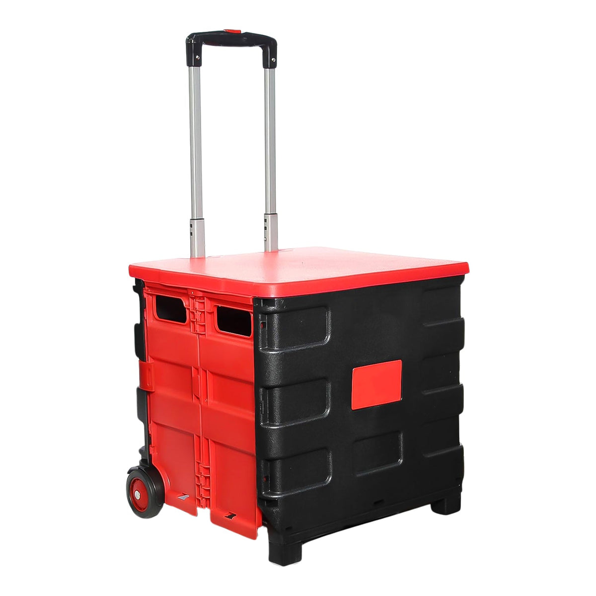 Foldable Shopping Grocery Trolley Cart Travel Portable Food Basket (1 Pc) - Happy Price - Image 5