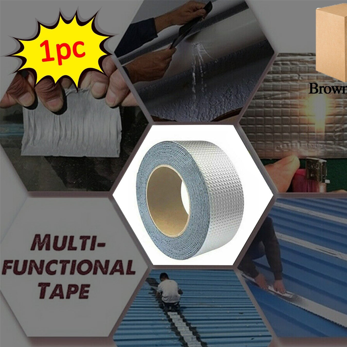 Aluminium Self Adhesive Foil Tape - Happy Price - Image 1