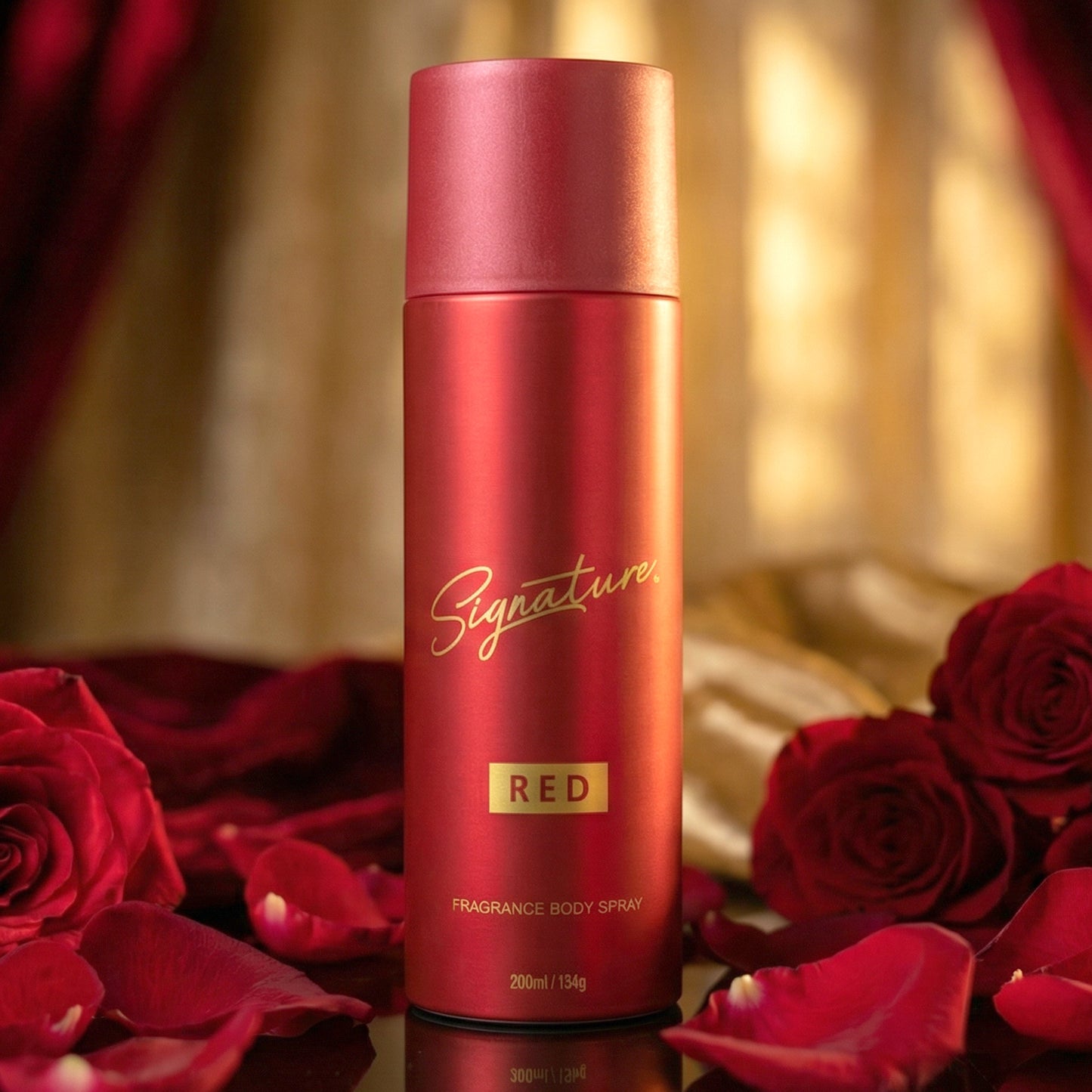 Signature Premium Red Fragrance Body Spray 200 ML for Men - Long Lasting Fresh Scent - Great Price - Image 3
