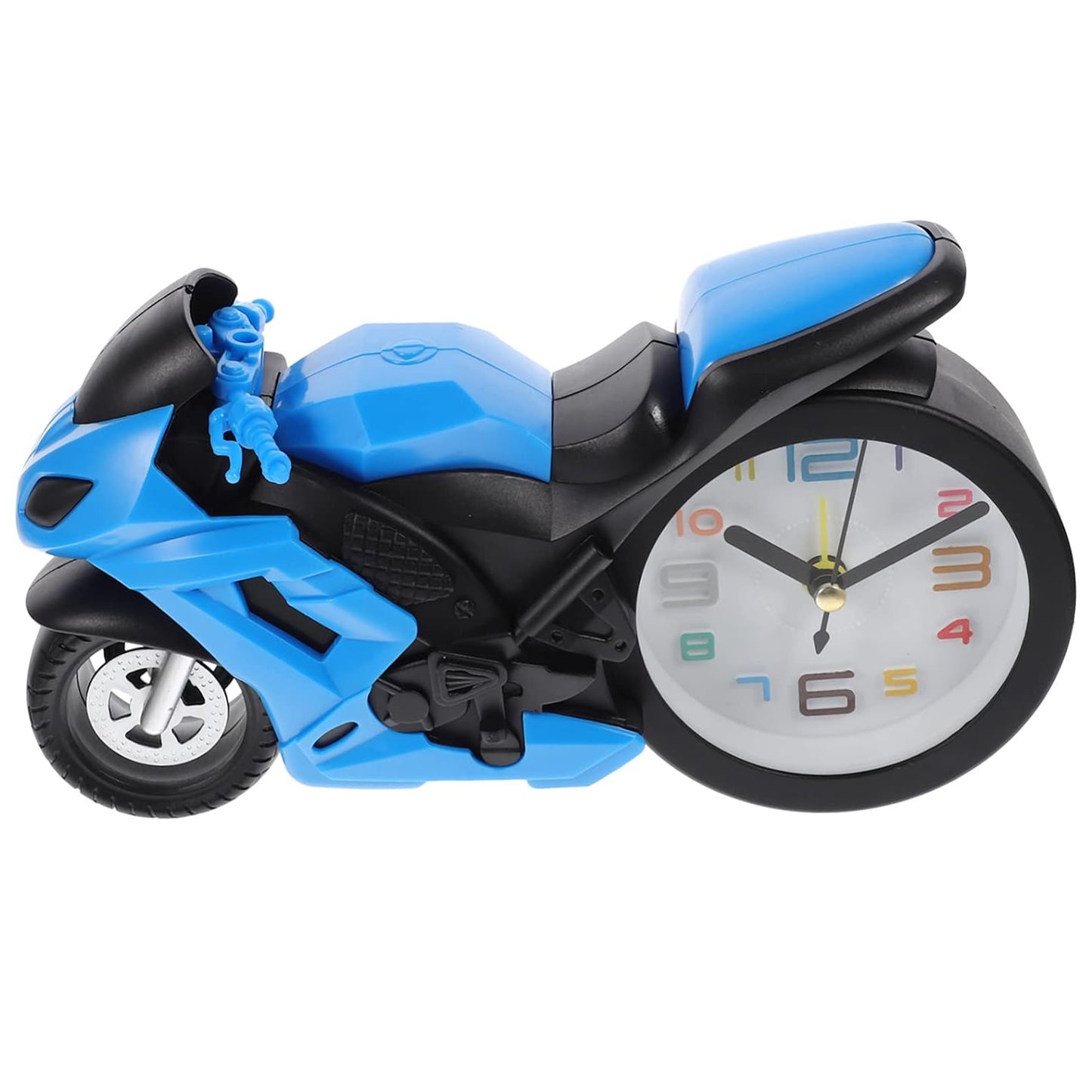 Fashioned Alarm Clock Novelty Retro Motorcycle Motorbike Engine Style Clocks Alarm Clock Desktop Decoration Kids Gift - Happy Price - Image 4