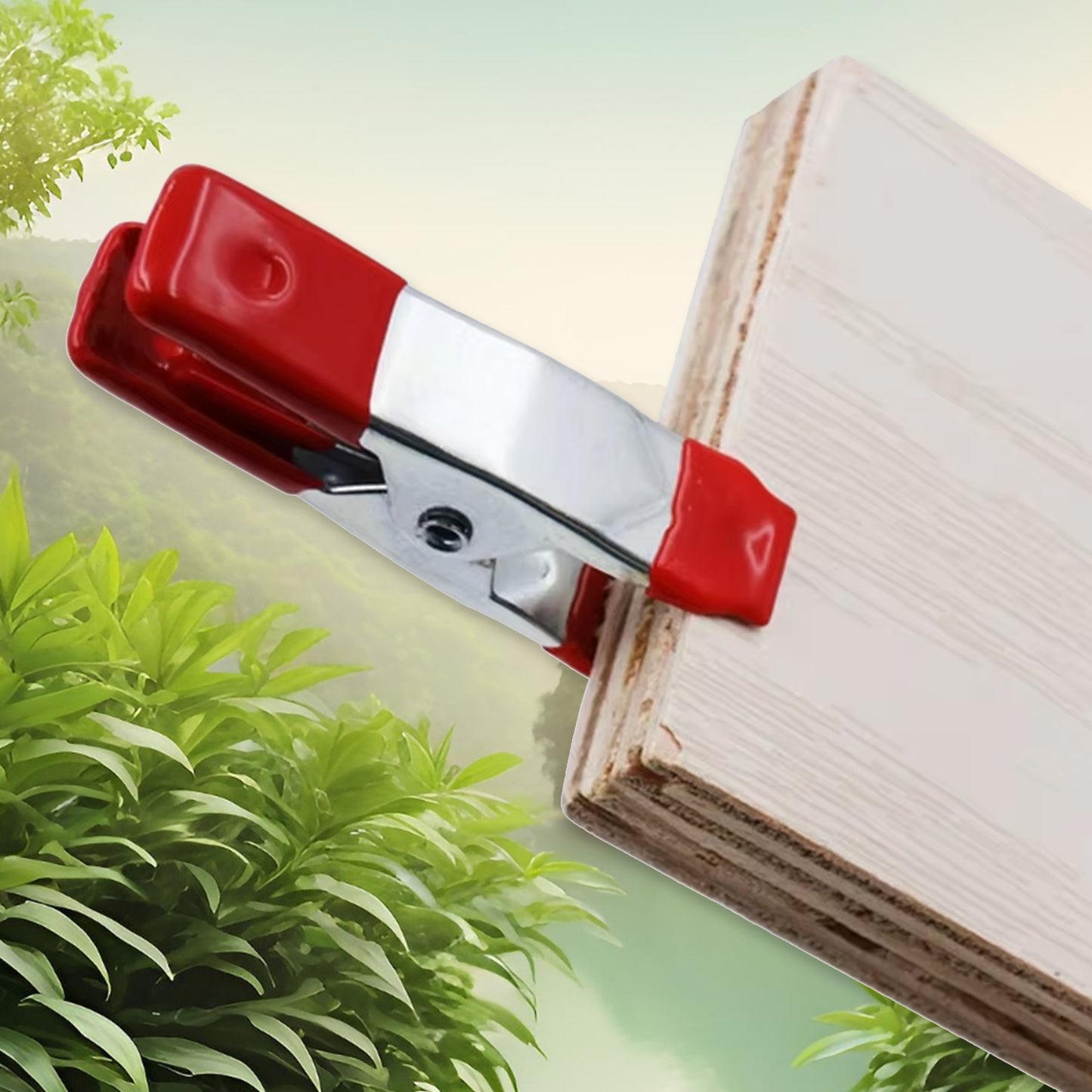 4 Inch Heavy Duty Spring Metal Spring Clamps (2 Pc Set) - Happy Price - Image 3