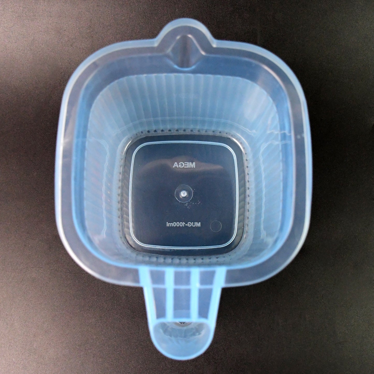 Plastic Square Transparent Bath Water Mug (1 Pc 1000 Ml Mix Color) - Happy Price - Image 3