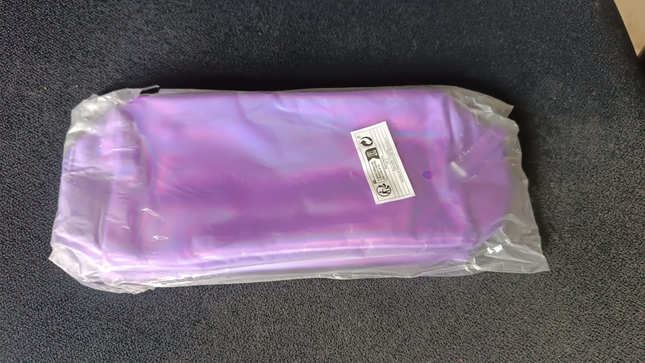 Holographic Shiny Waterproof Travel Cosmetic Pouch (1 Pc) - Happy Price - Image 7