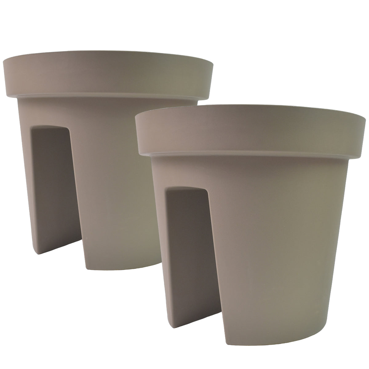 Creative Flower Pot Balcony Flower Pot Holder (2 Pc) - Happy Price - Image 5