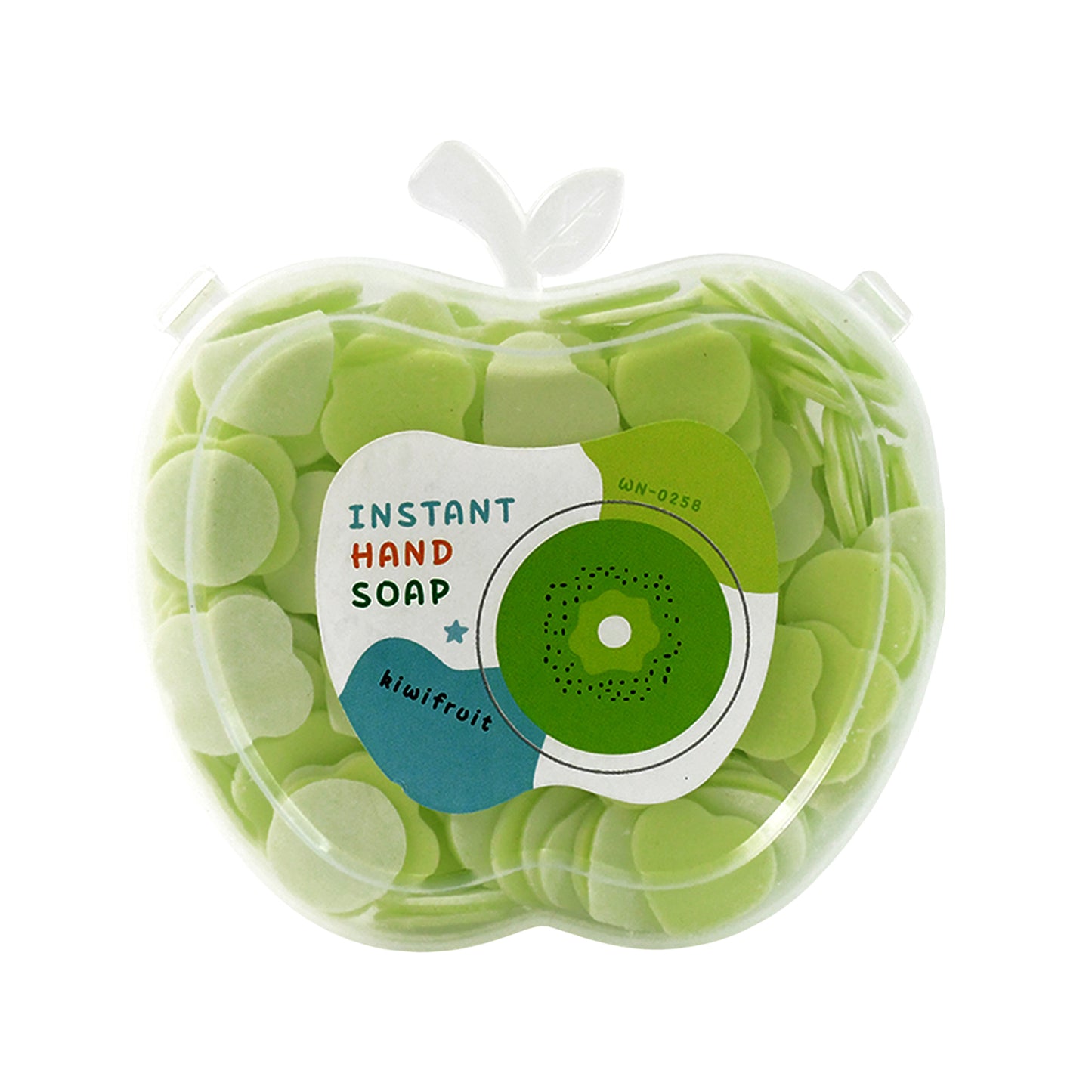 Portable Paper Soap Sheets with Apple Case - 1 Pc, Mixed Colors - Happy Price - Image 2