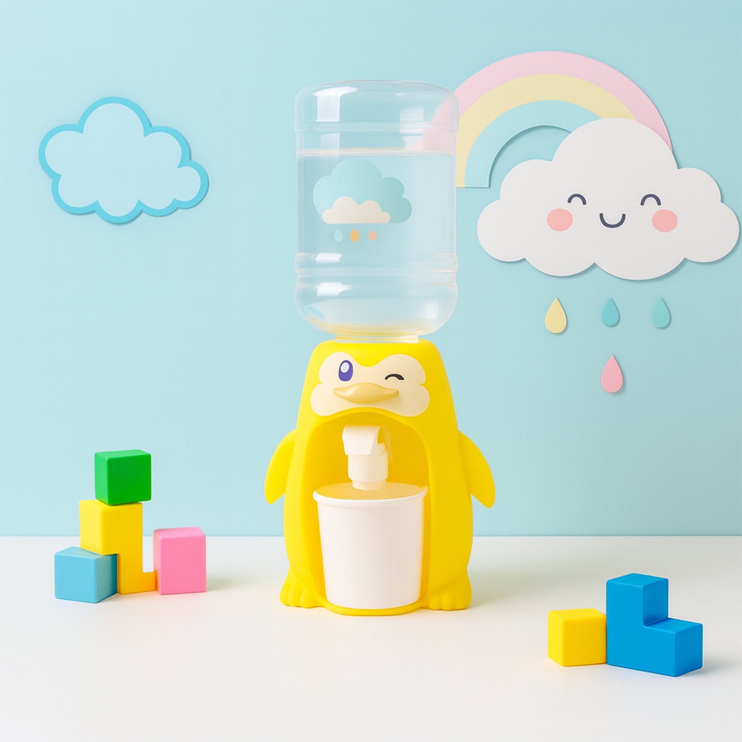 Kids Tabletop Water Dispenser Toy - 1 Pc - Happy Price - Image 4