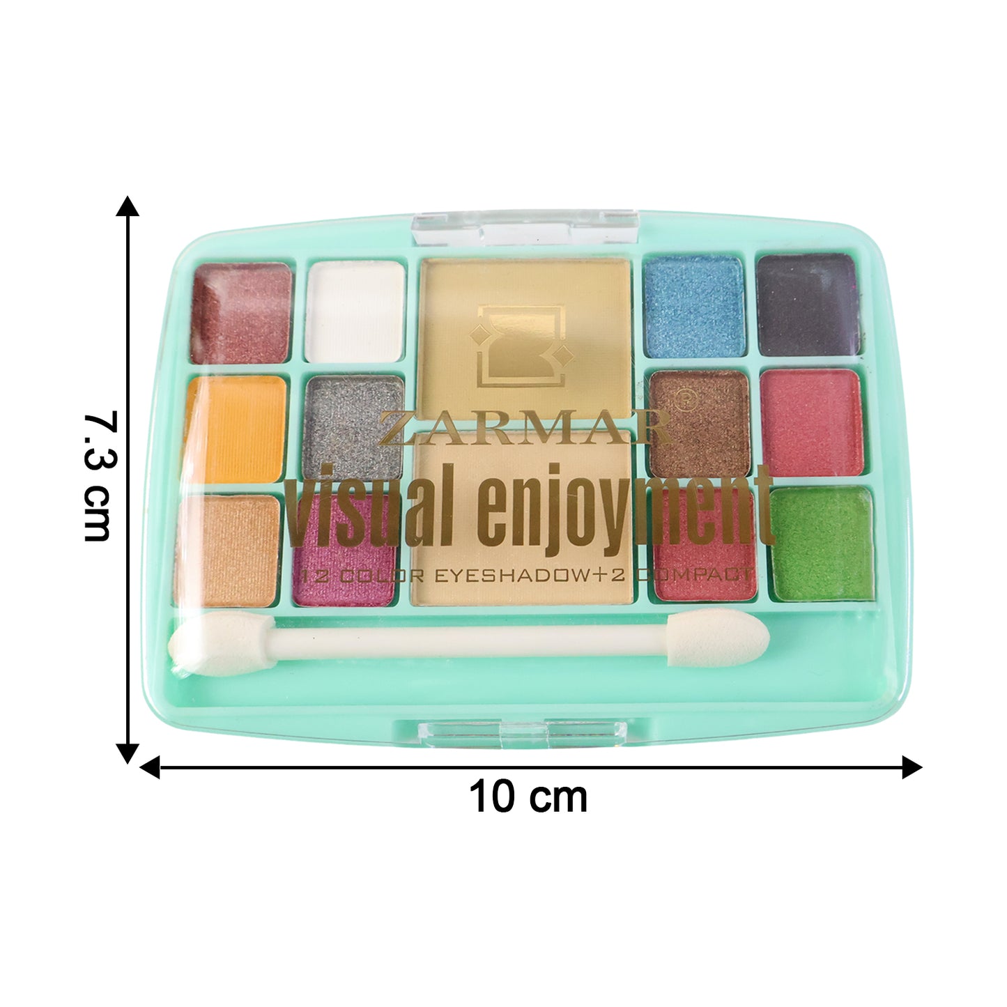 15 Gm Multi-Color Eyeshadow & Compact Makeup Kit - 1 Pc - Happy Price - Image 6