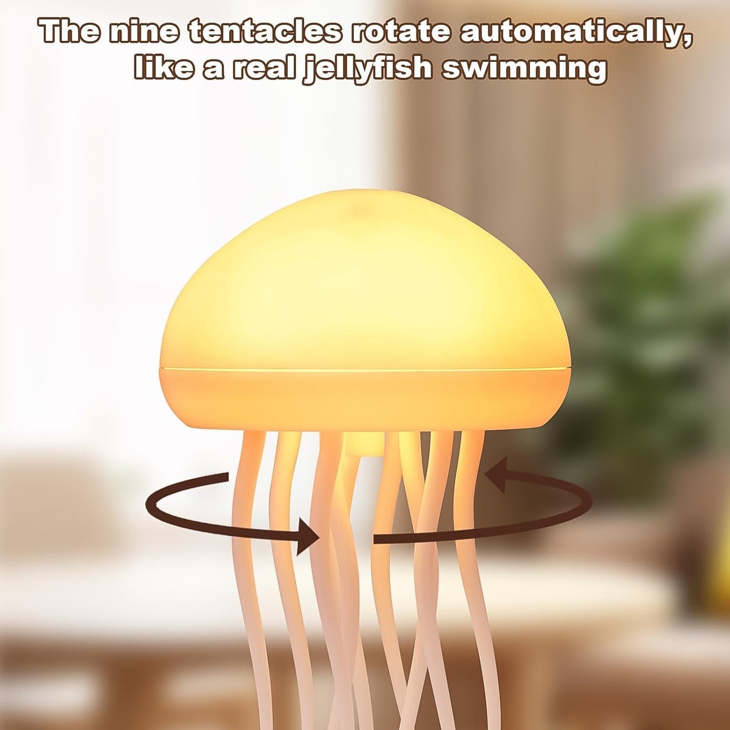 Jellyfish LED Mood Lamp - Colour Changing Ambient Light (1 Pc) - Happy Price - Image 5
