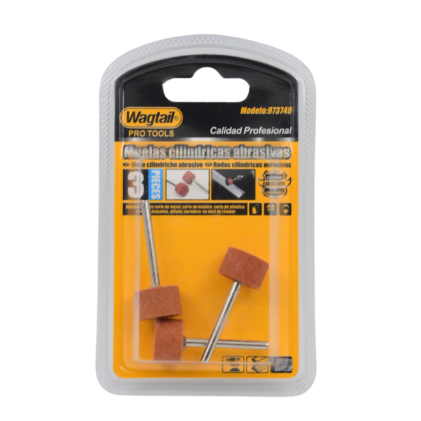 Wool Felt Polishing Buffing Wheels Wool Felt Mounted Polishing Bits (3 Pcs Set) - Happy Price - Image 5