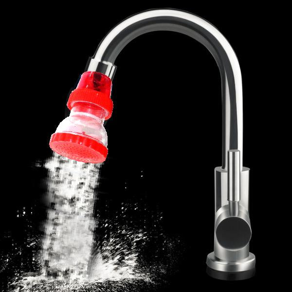 Small Plastic 360-degree Shower Head Faucet - Happy Price - Image 2