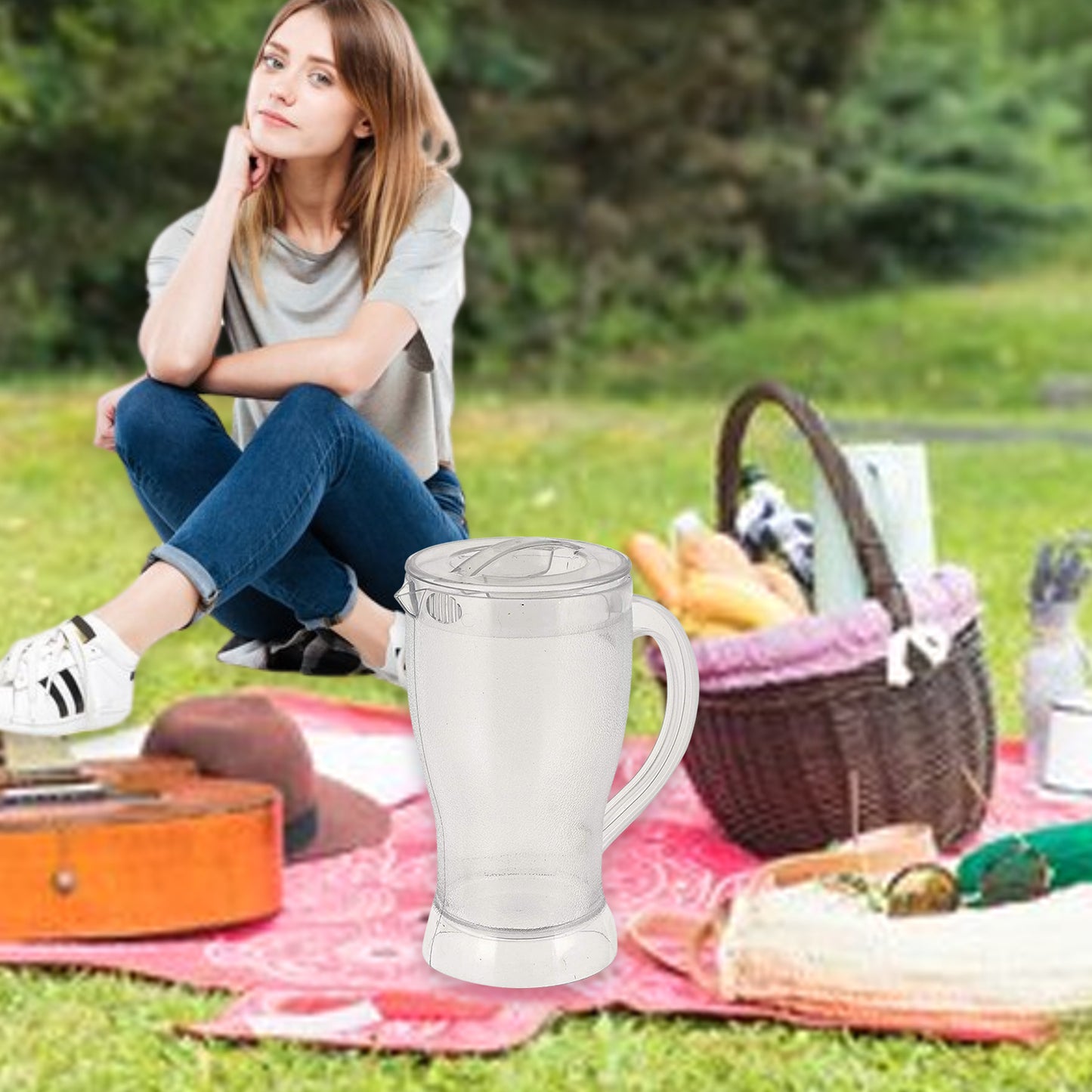 Apex Unbreakable Lemon Jug 1200 Ml (Approx 1 Pc) - Happy Price - Image 5