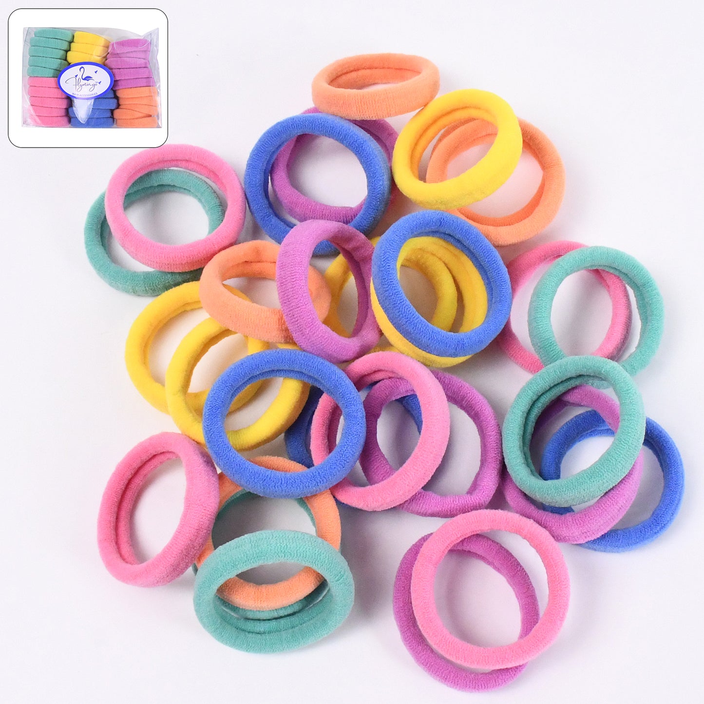 Mini Hair Ties Mini Hairlines Mini Hairbands (30 Pcs Set) - Happy Price - Image 2