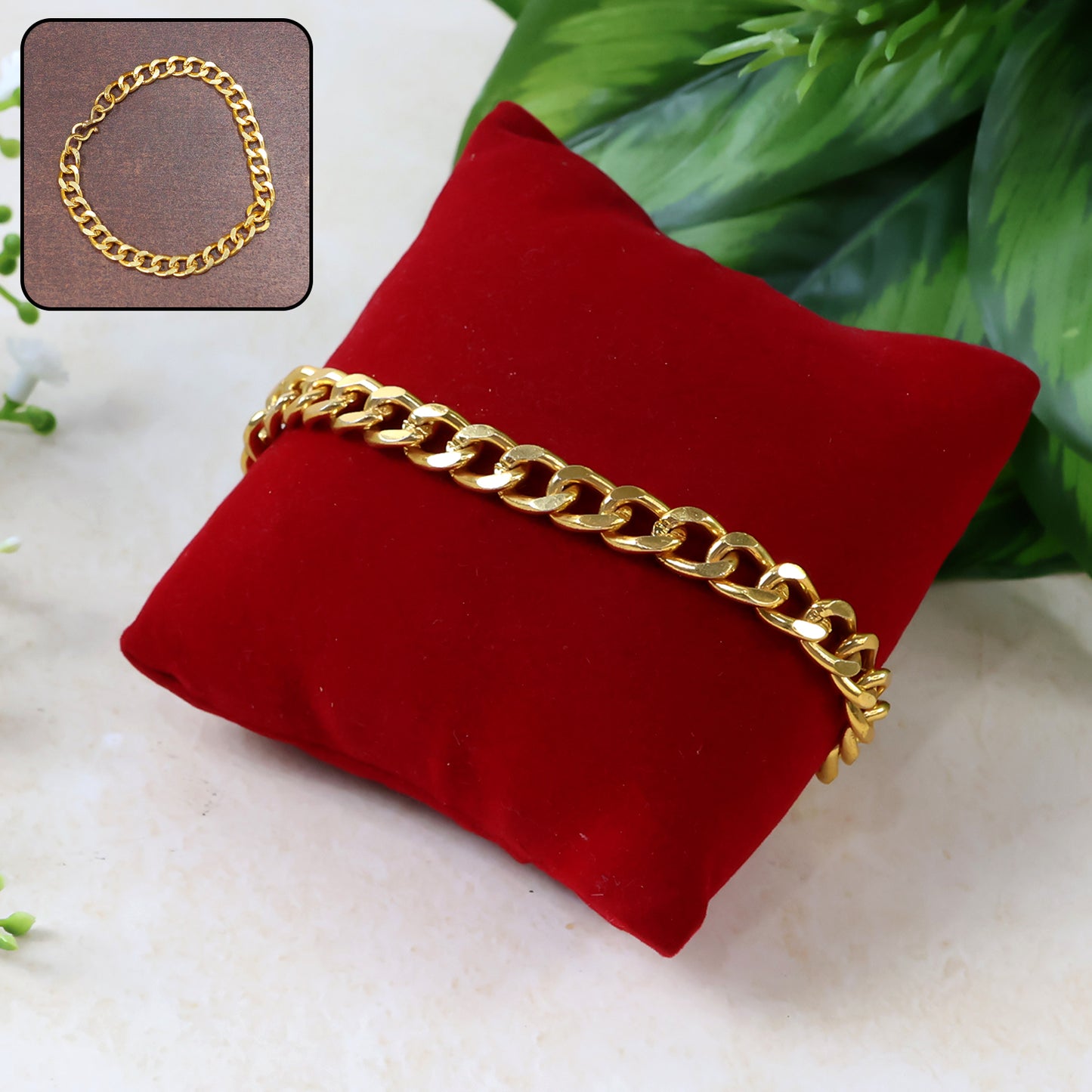 Unisex Gold Chain Bracelet - 1 Piece Fashion Accessory - Happy Price - Image 6