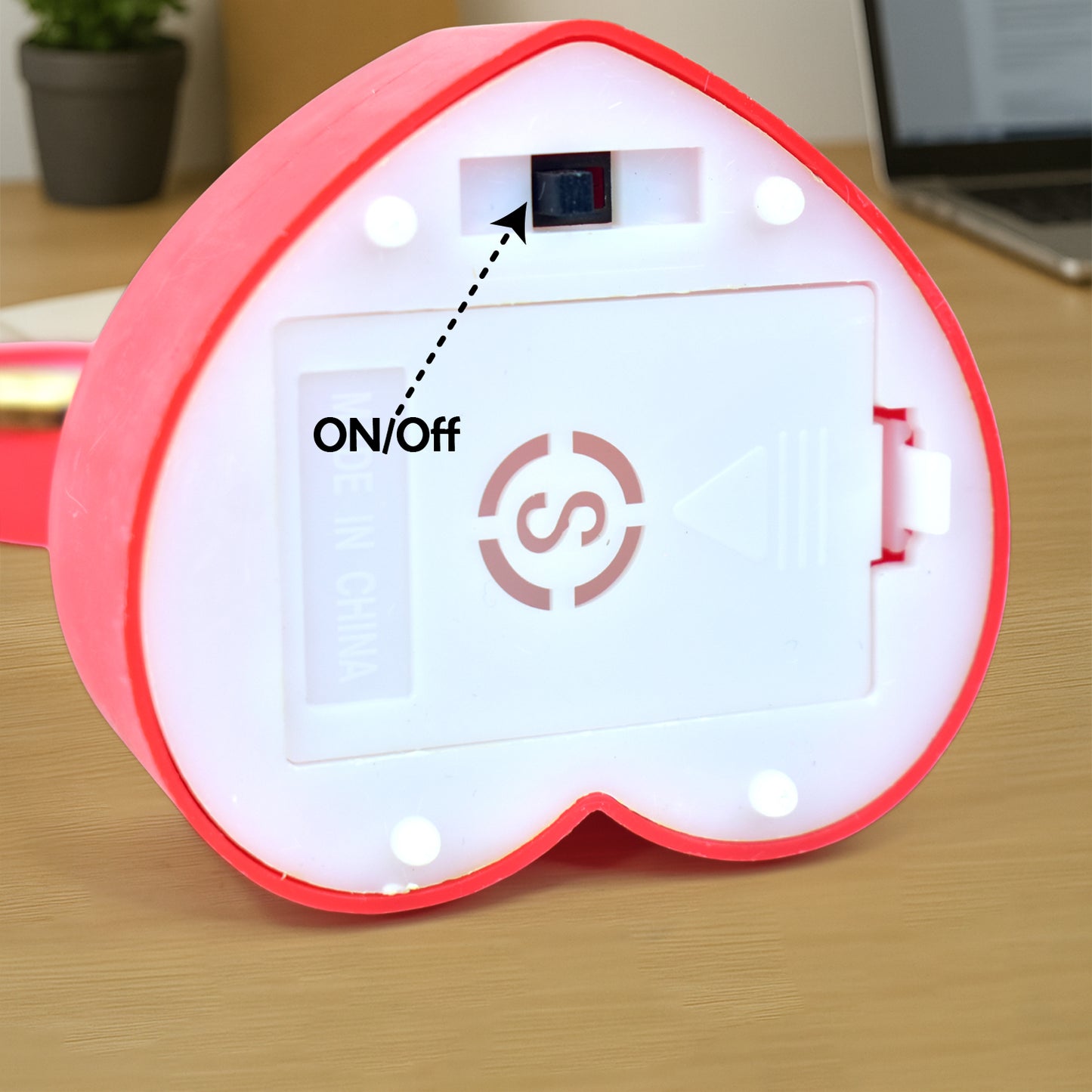 Heart-shaped Decorative Love Showpiece (1 Pc) - Happy Price - Image 4