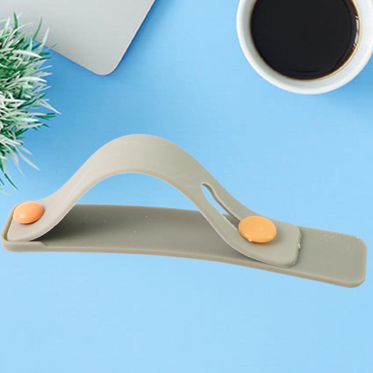 Olive Green Phone Loop Finger Holder Phone Grip Straps Silicone Phone Finger Strap (1 Pc) - Happy Price - Image 5