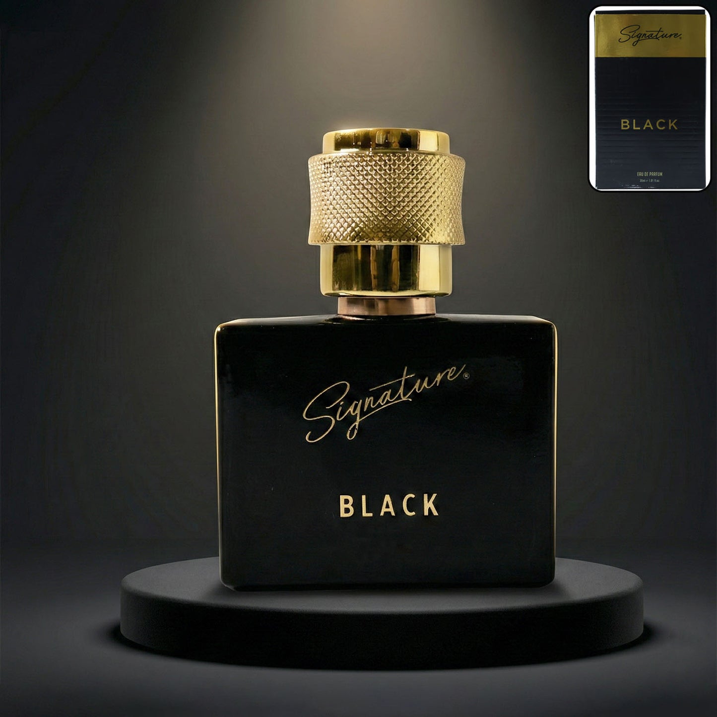 Signature Premium Black Eau De Parfum 30 ML for Men & Women - Great Price - Image 2
