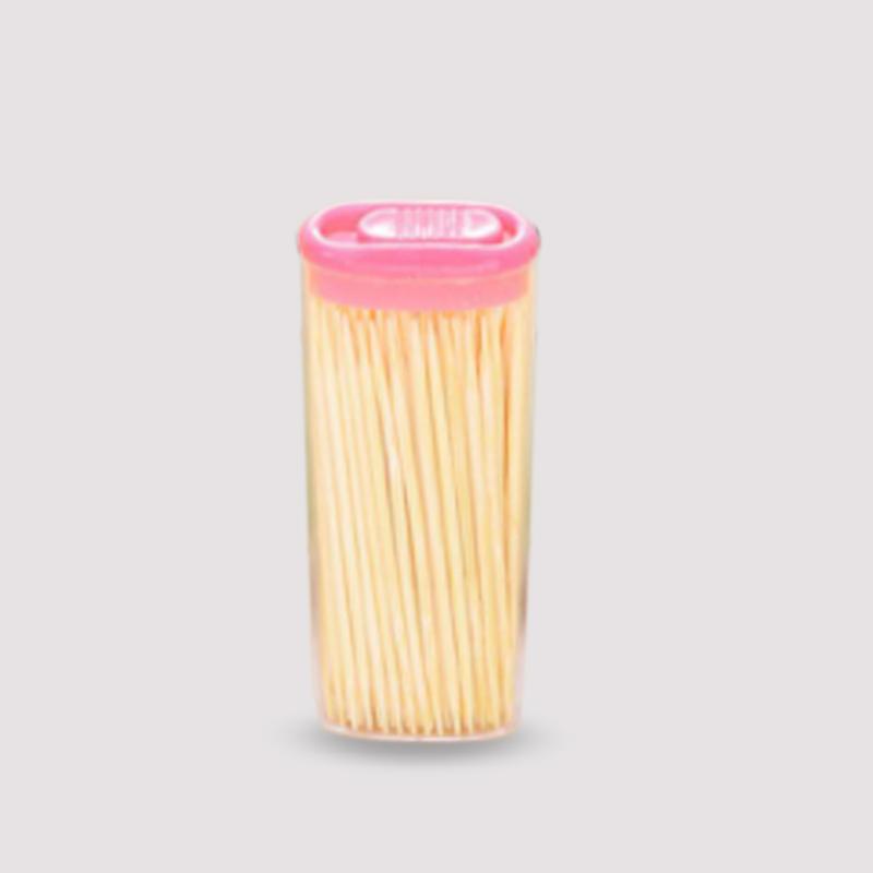 Bamboo Toothpicks With Dispenser Boxq - Happy Price - Image 4