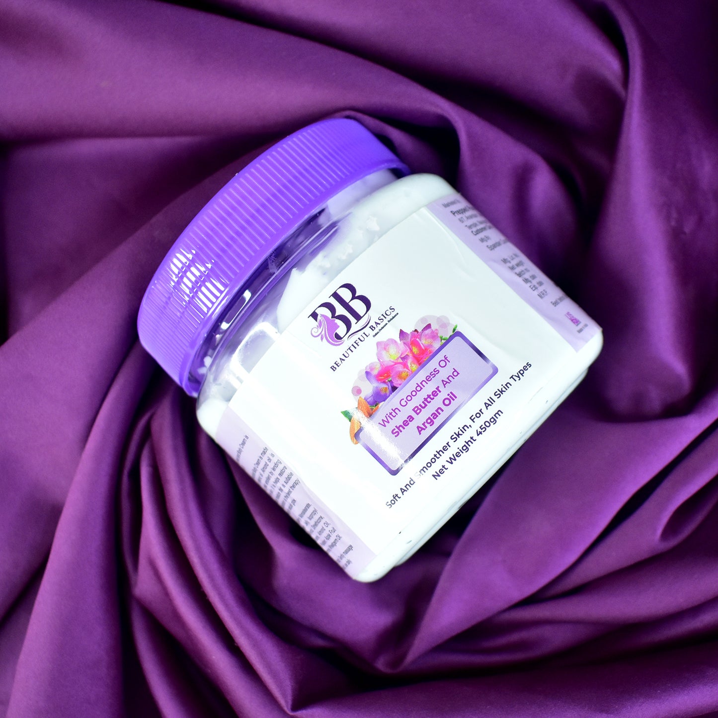 Shea Butter & Argan Oil Body Cream - 450g | Deep Moisturization for Soft Skin - Happy Price - Image 5