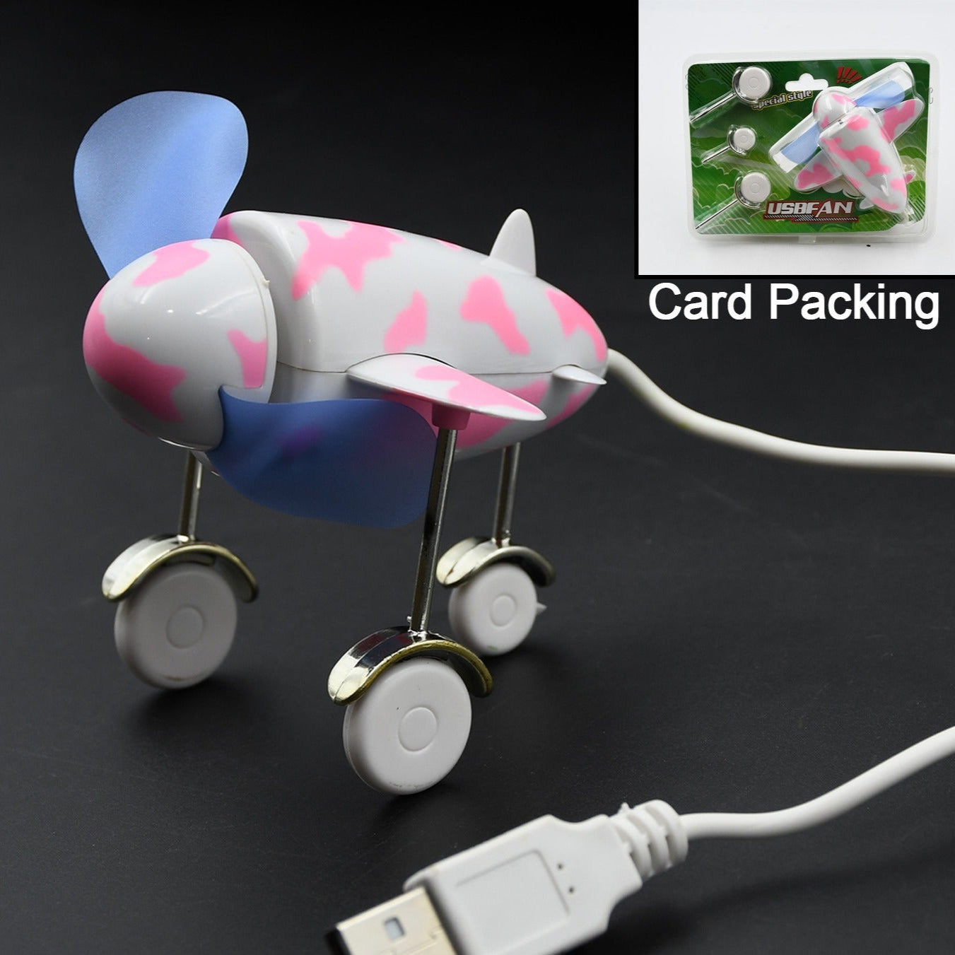 Plane Shape Usb Plane Unique Design Fan Energy Saving Fan For Laptop Computer Desktop Fan - Happy Price - Image 1