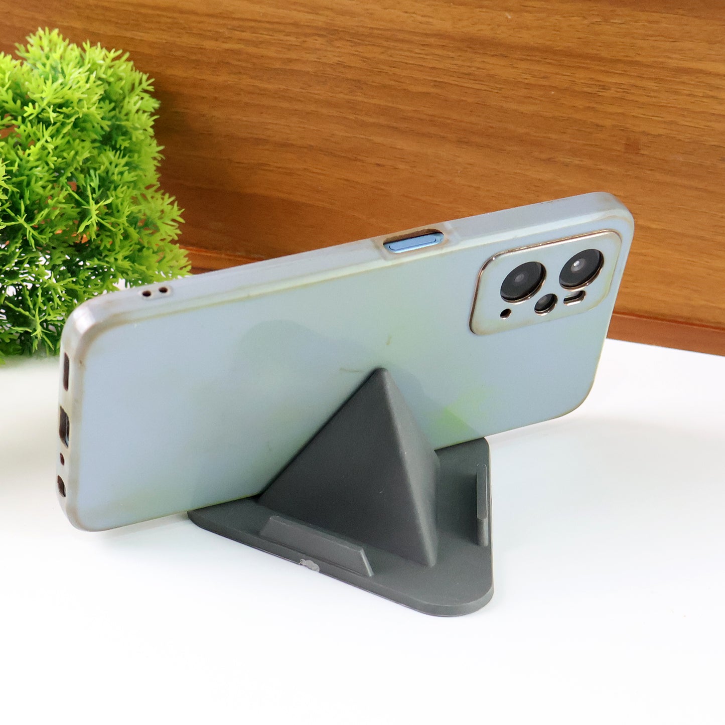 Pyramid Grey Mobile Stand with 3 Viewing Angles - Happy Price - Image 4
