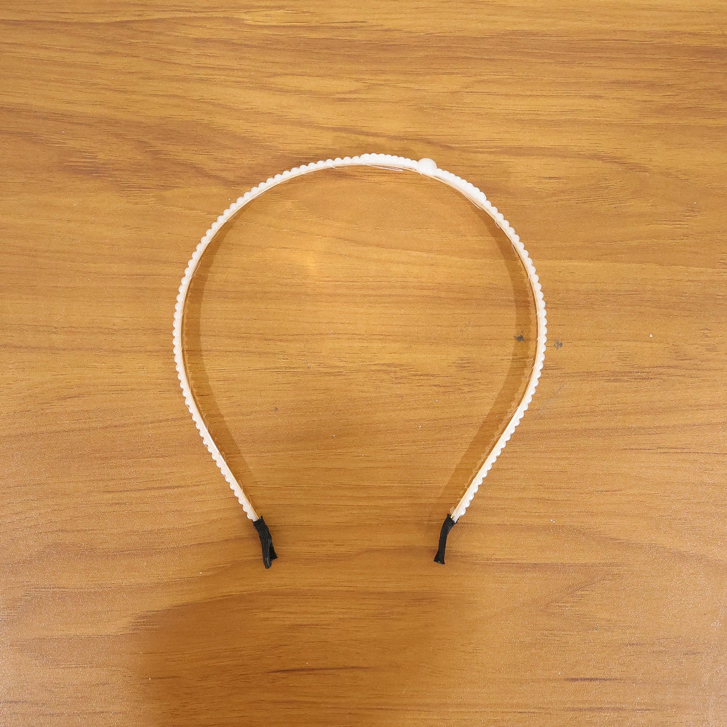 Pearl Beaded Slim Metal Hair Band for Women - 1 Pc - Happy Price - Image 7