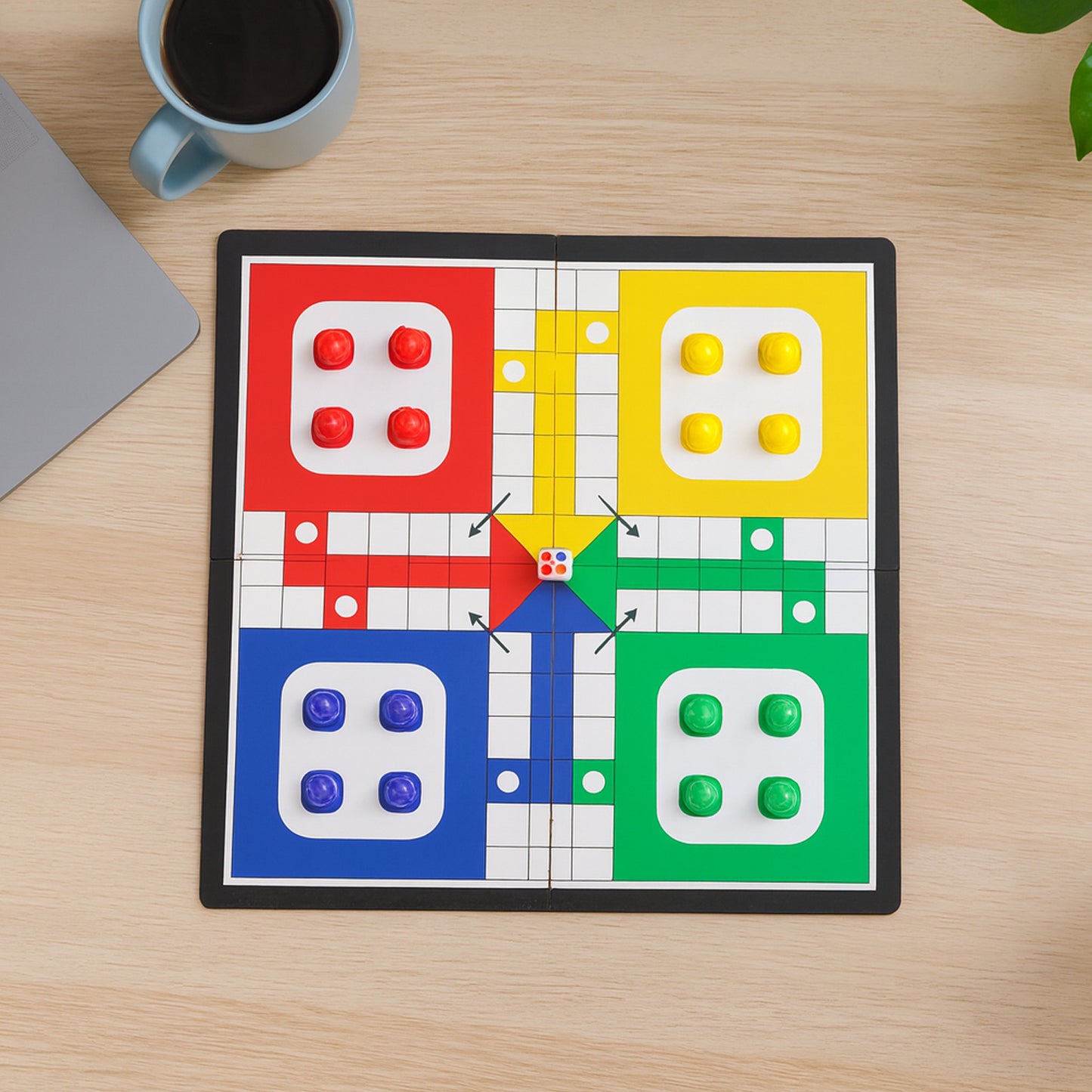 Pocket Ludo Travel Board Game Set - 1 Pc - Happy Price - Image 6