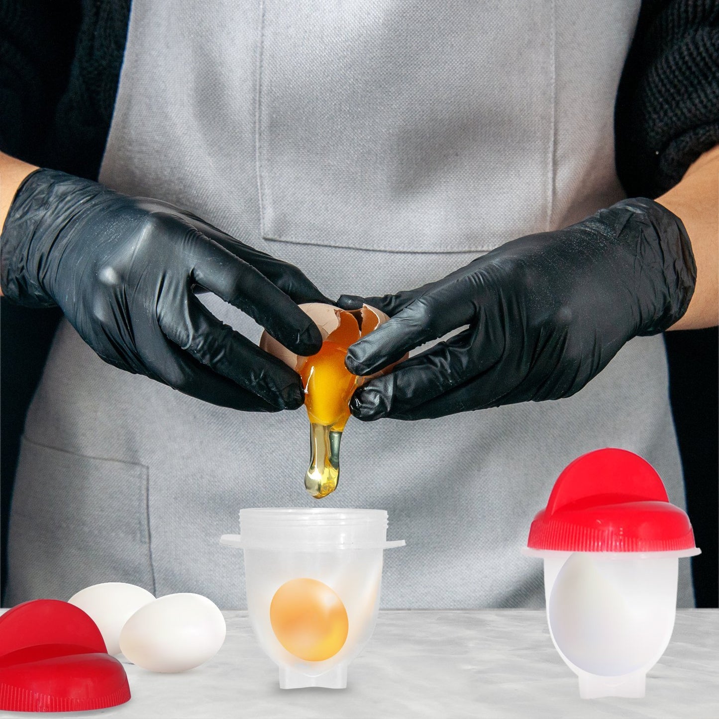 Nonstick Eggs Boiler Cookers Without Egg Shell - Happy Price - Image 2