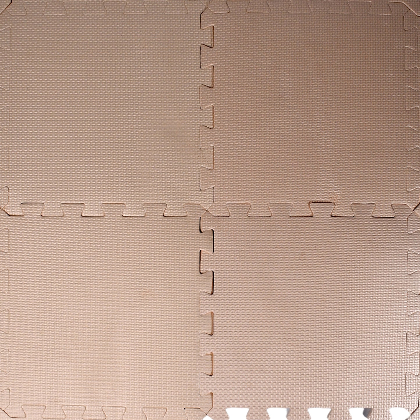 Kids Mats For Floor Soft Plush Foam Babies Puzzle Interlocking Play Mats For Crawling Playing Tile Mat Carpet Rug For Infants And Toddlers (Size - 63x63cm Set Of 4pc) - Happy Price - Image 2