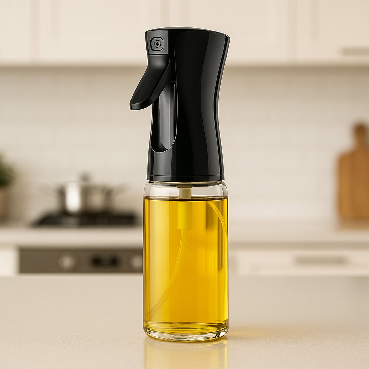 Glass Oil Spray Bottle - 300ml Fine Mist Sprayer for Cooking - Great Price - Image 7